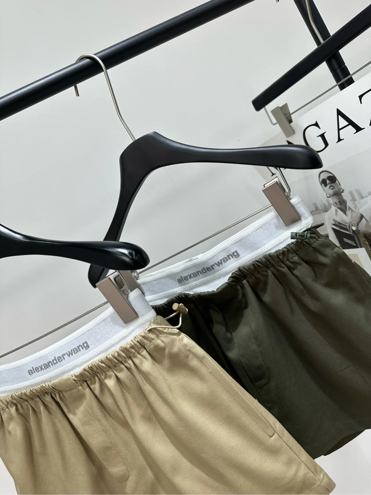 Шорты Мужские Alexander Wang 9822867