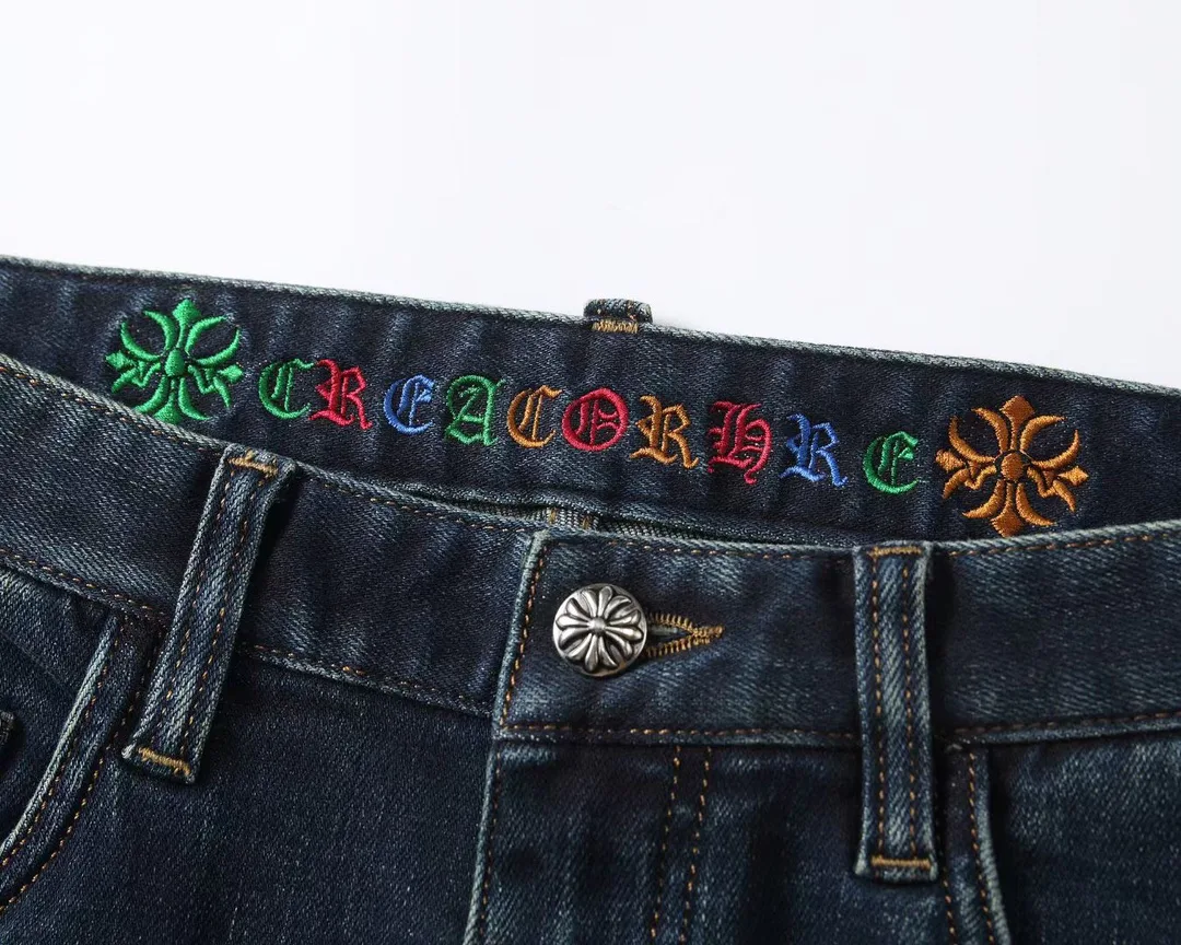 Джинсы Мужские Chrome Hearts 1283866