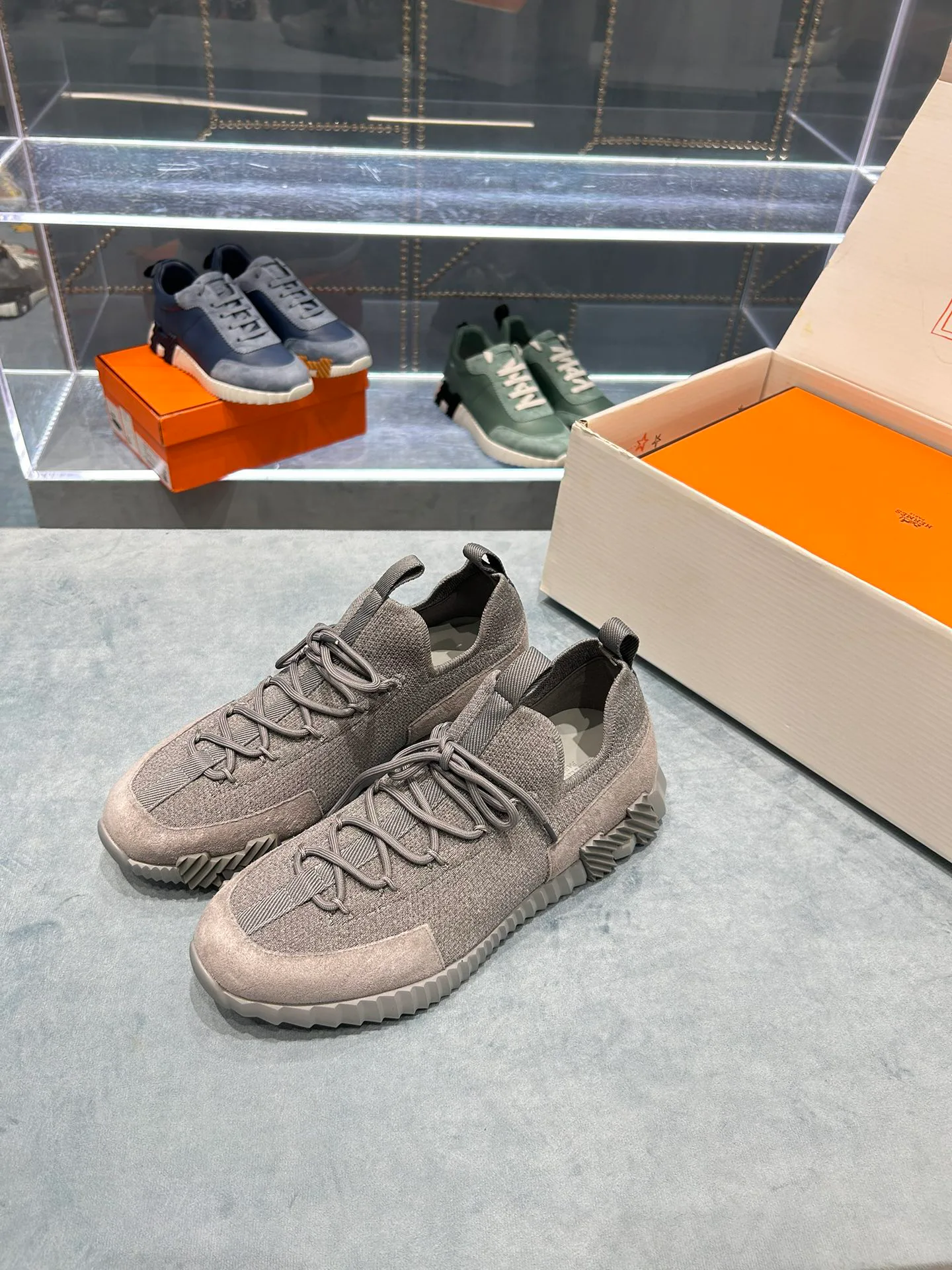 Кроссовки Женские Hermes 347721