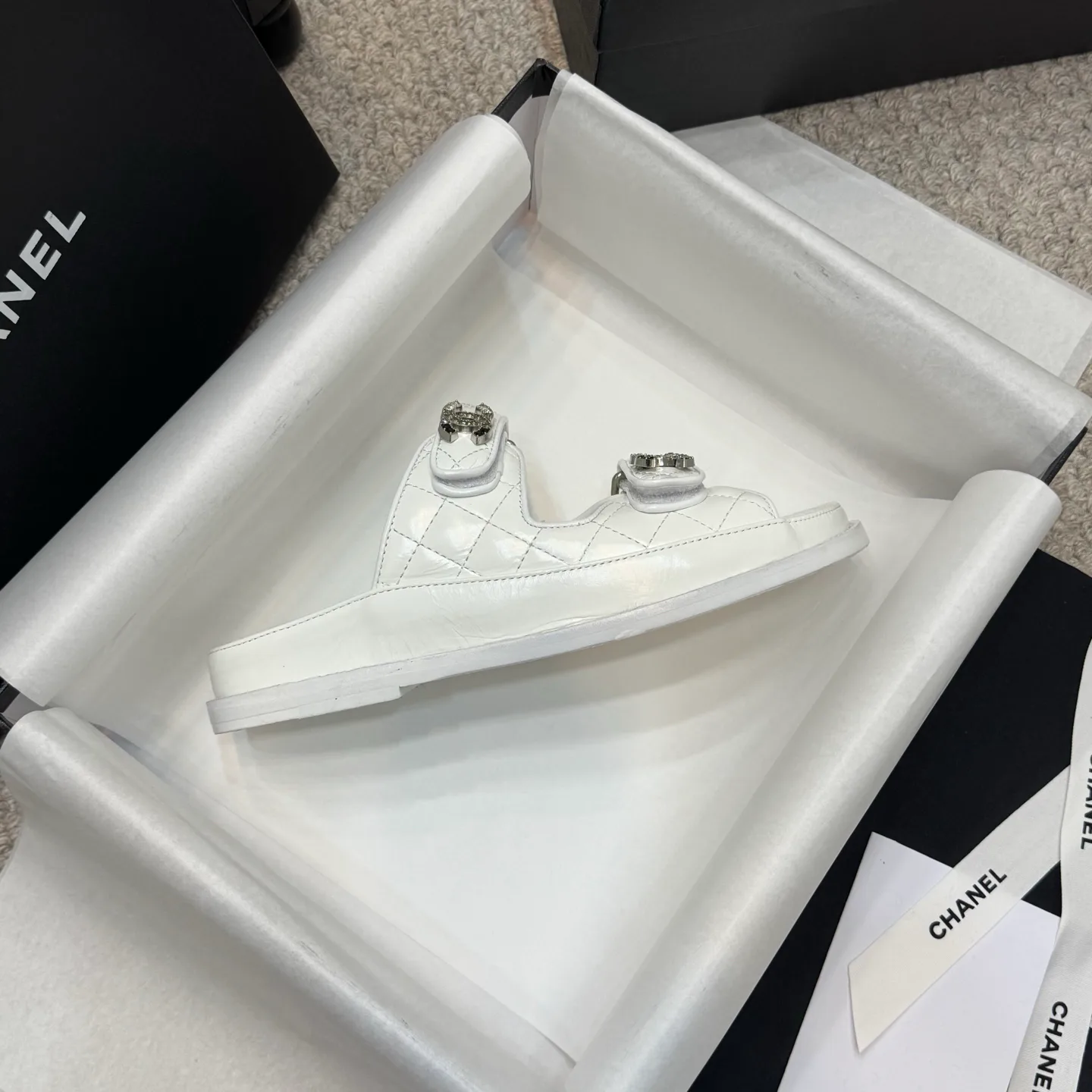 Шлепанцы Женские Chanel 29040