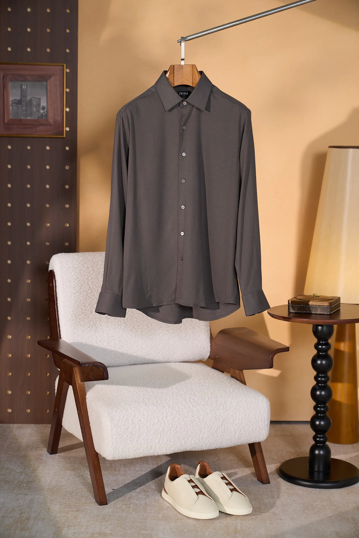 Рубашки Мужские Zegna 11551104