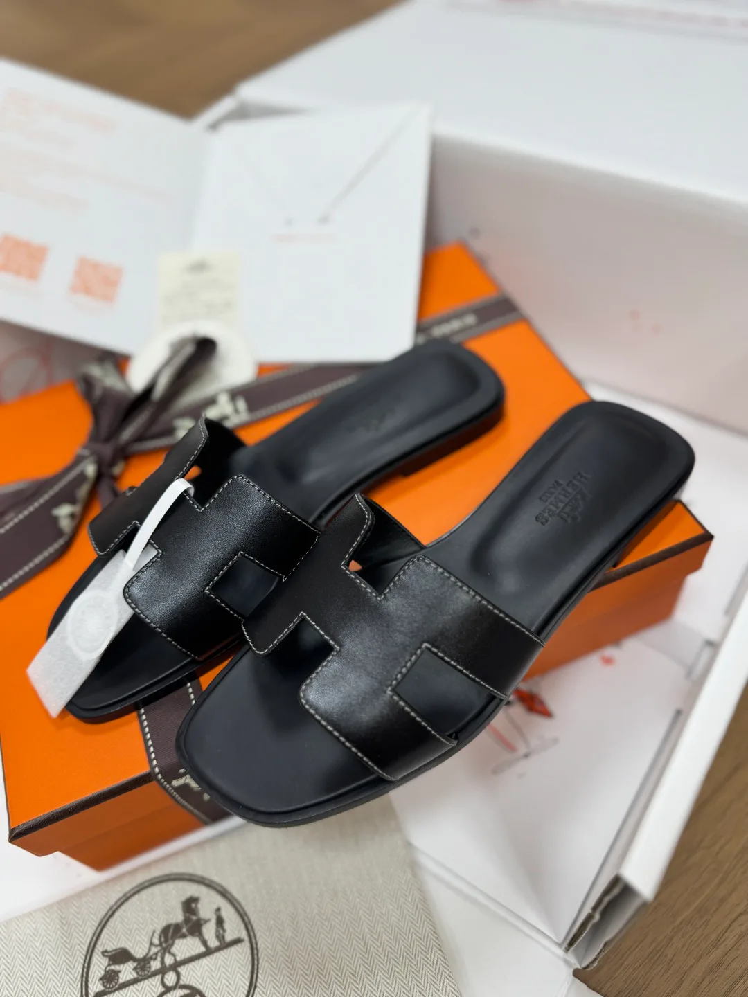 Шлепанцы Женские Hermes 1727211