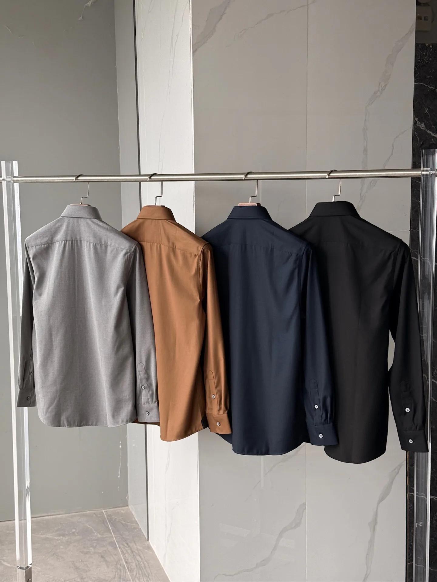 Рубашки Мужские Zegna 18711667