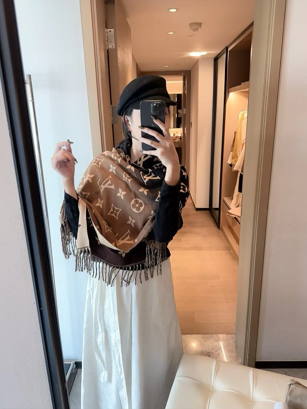 Шарфы Louis Vuitton 18105588