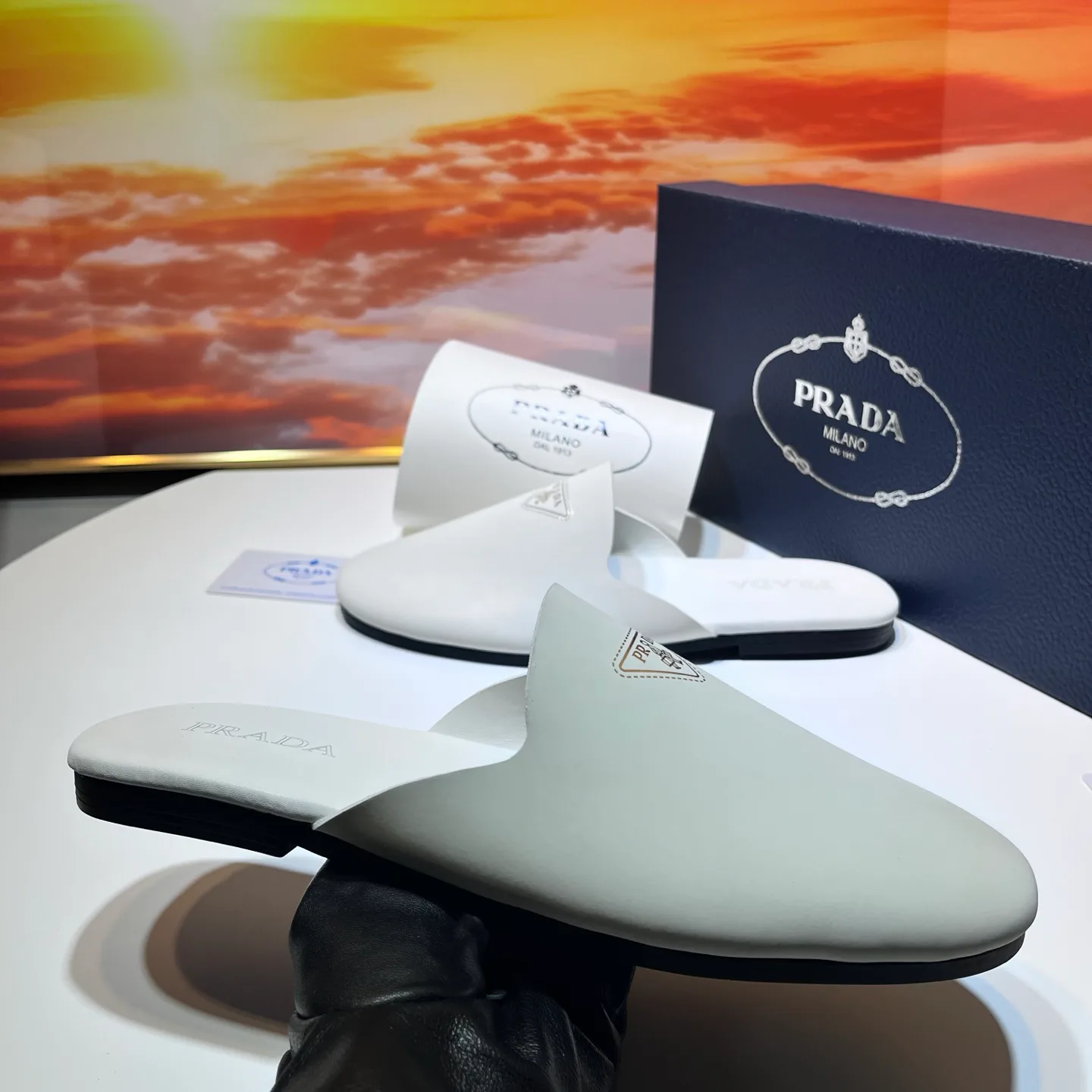 Мюли И Сабо Мужские Prada 25132