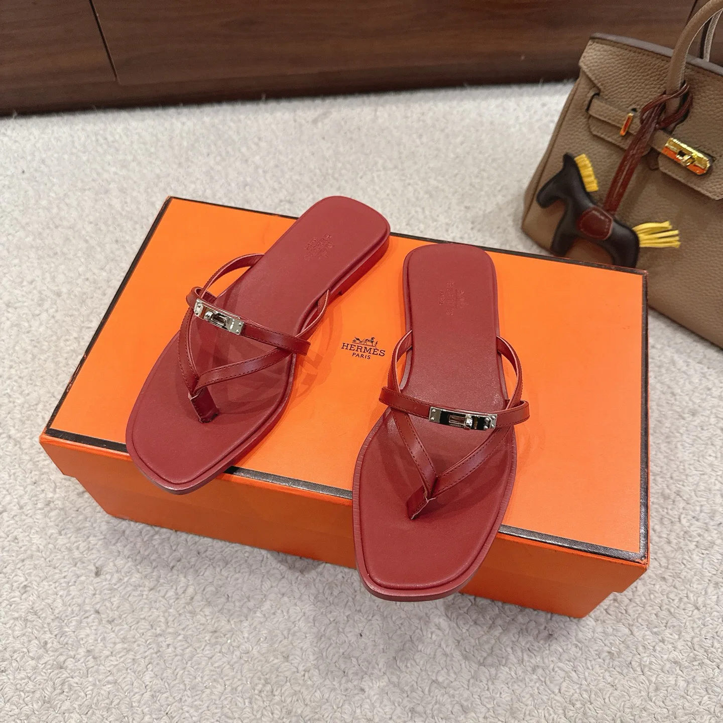 Шлепанцы Женские Hermes 11622321