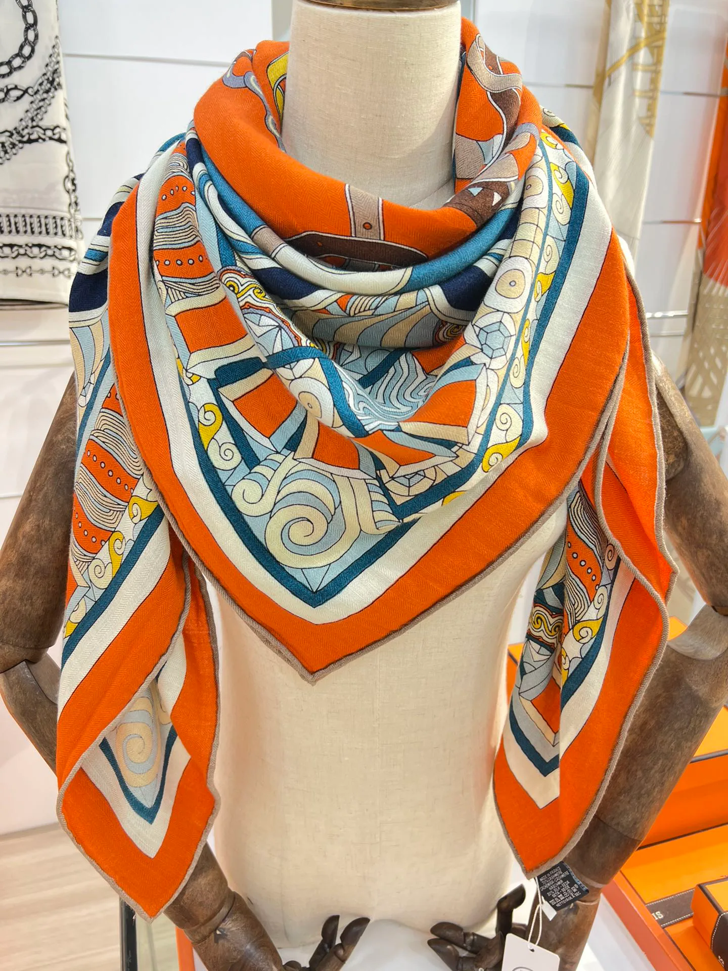 Шарфы Hermes 195083