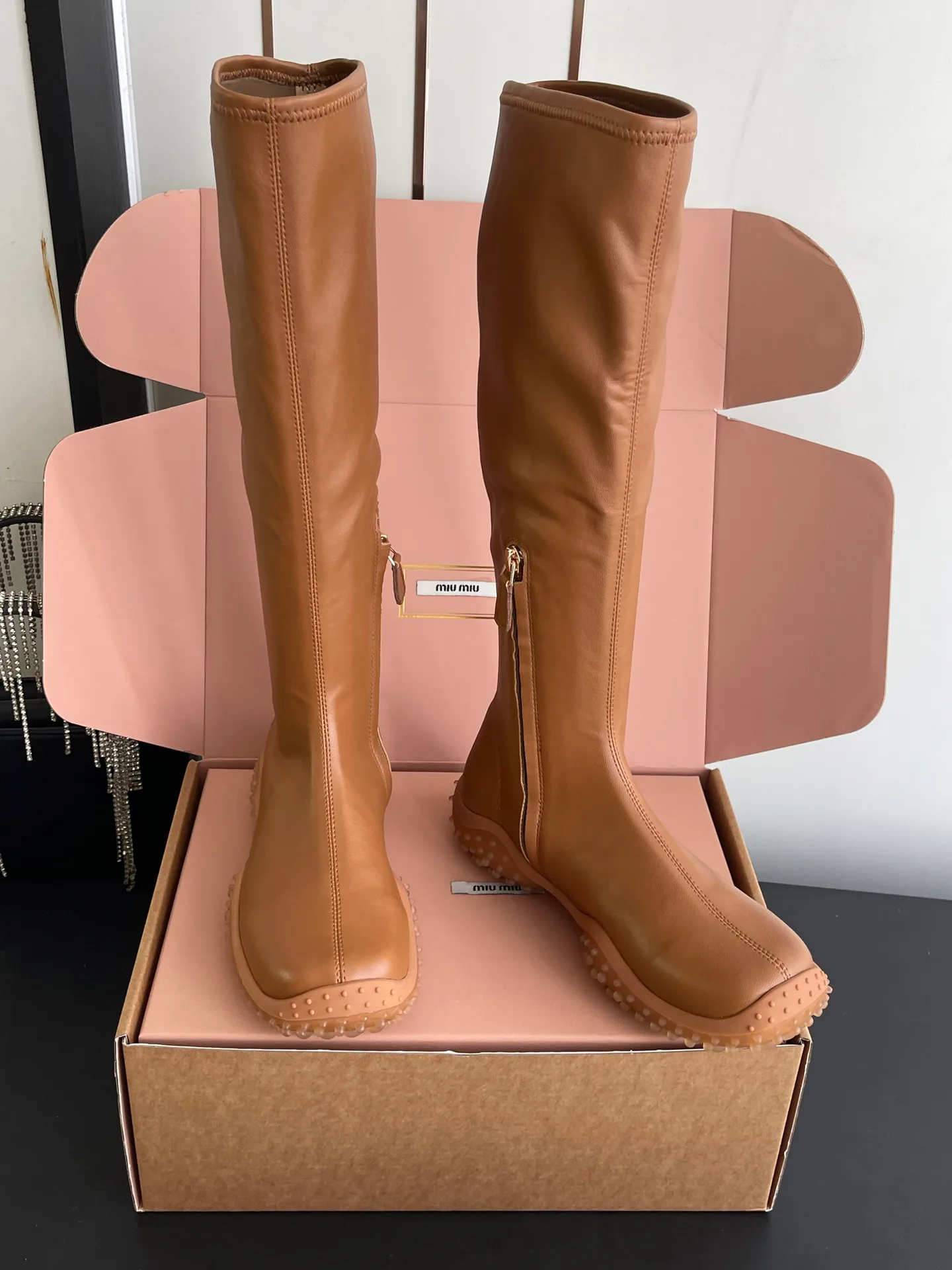 Сапоги Женские Miu Miu 17554334