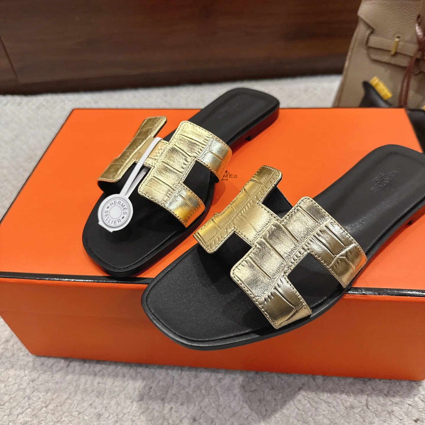 Шлепанцы Женские Hermes 17480675