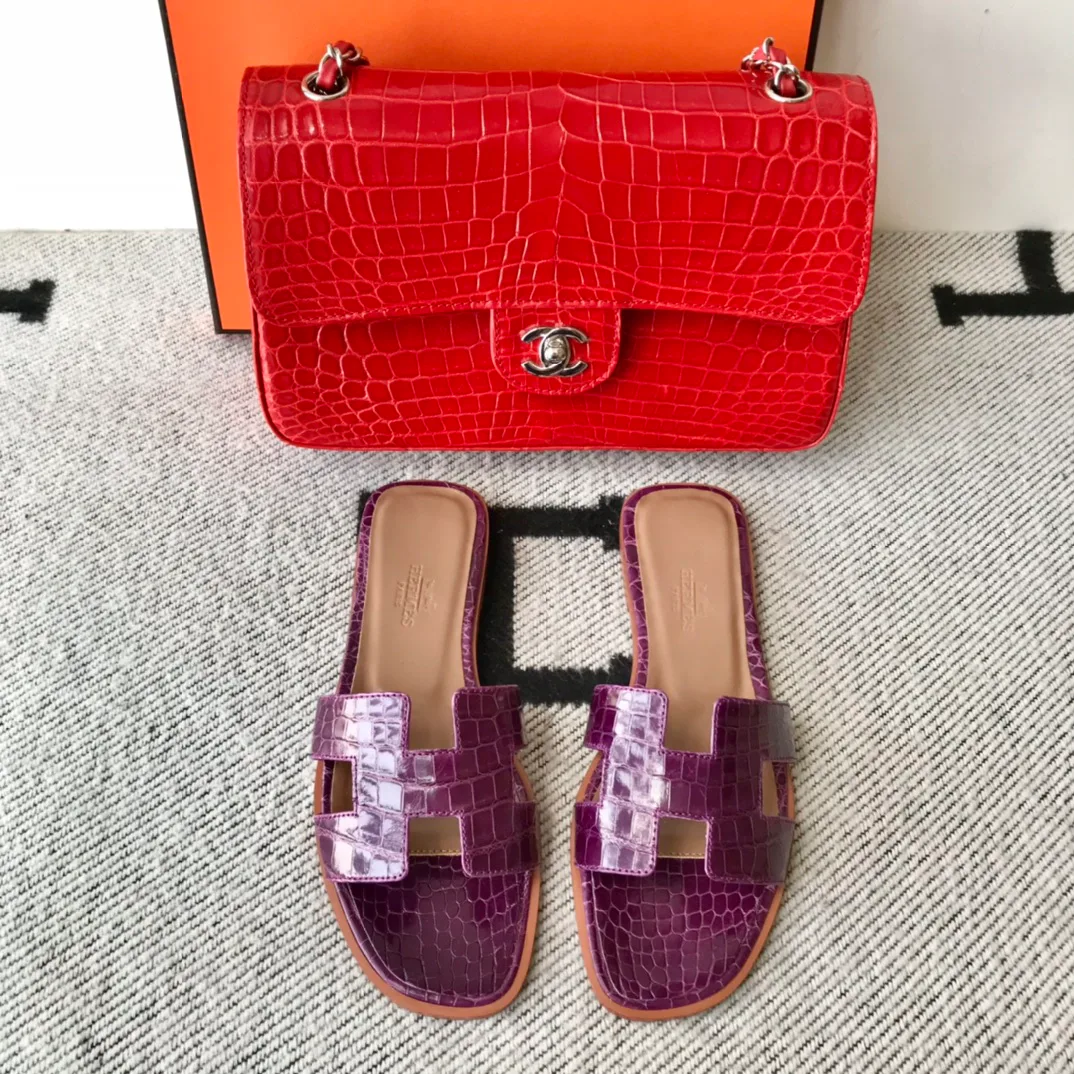 Шлепанцы Женские Hermes 3967398