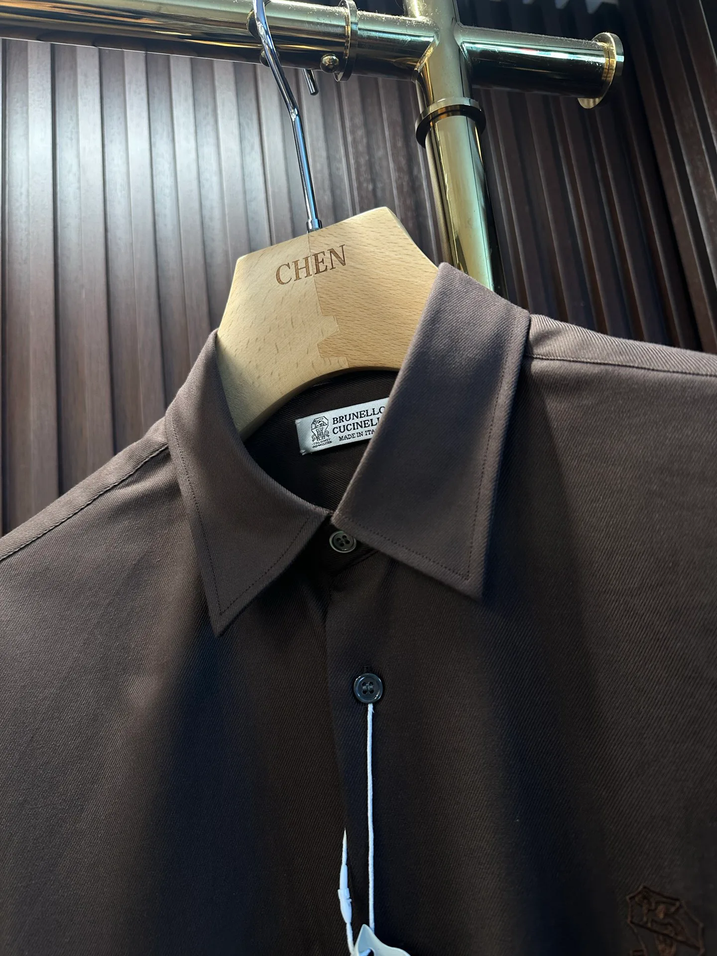 Рубашки Мужские Brunello Cucinelli 11383605