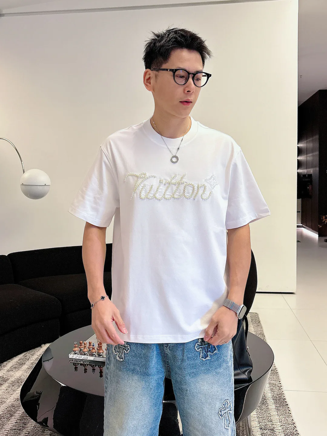 Футболки Мужские Louis Vuitton 9465241