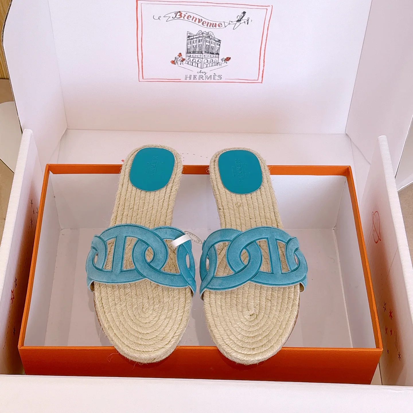 Шлепанцы Женские Hermes 491343