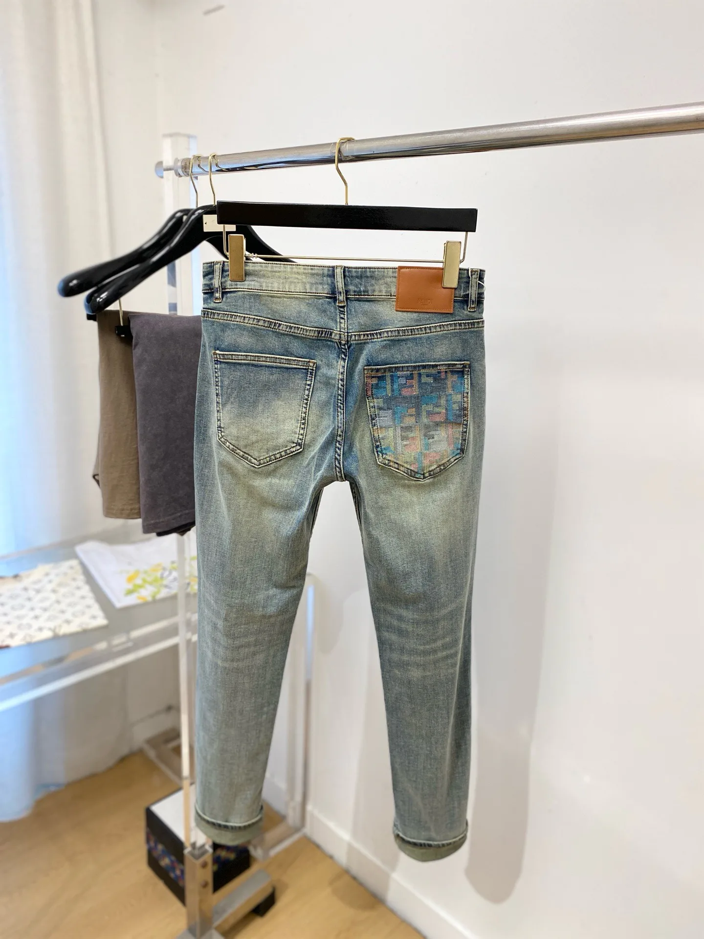 Джинсы Мужские Fendi 13564103