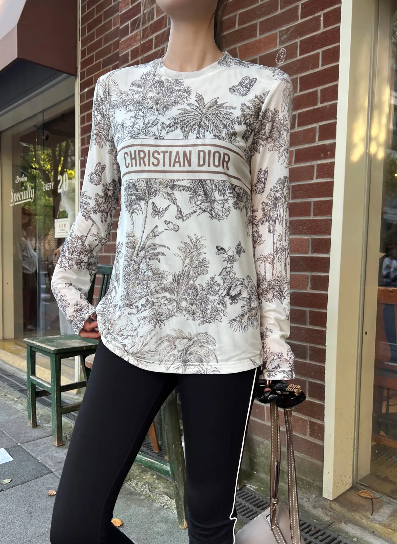 Лонгсливы Женские Christian Dior 5078344