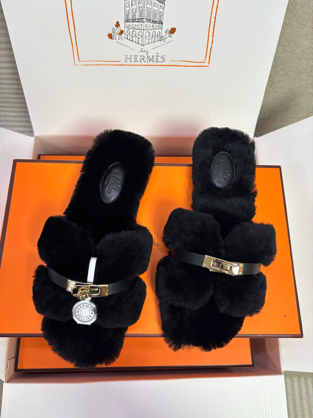 Тапочки Женские Hermes 18720313