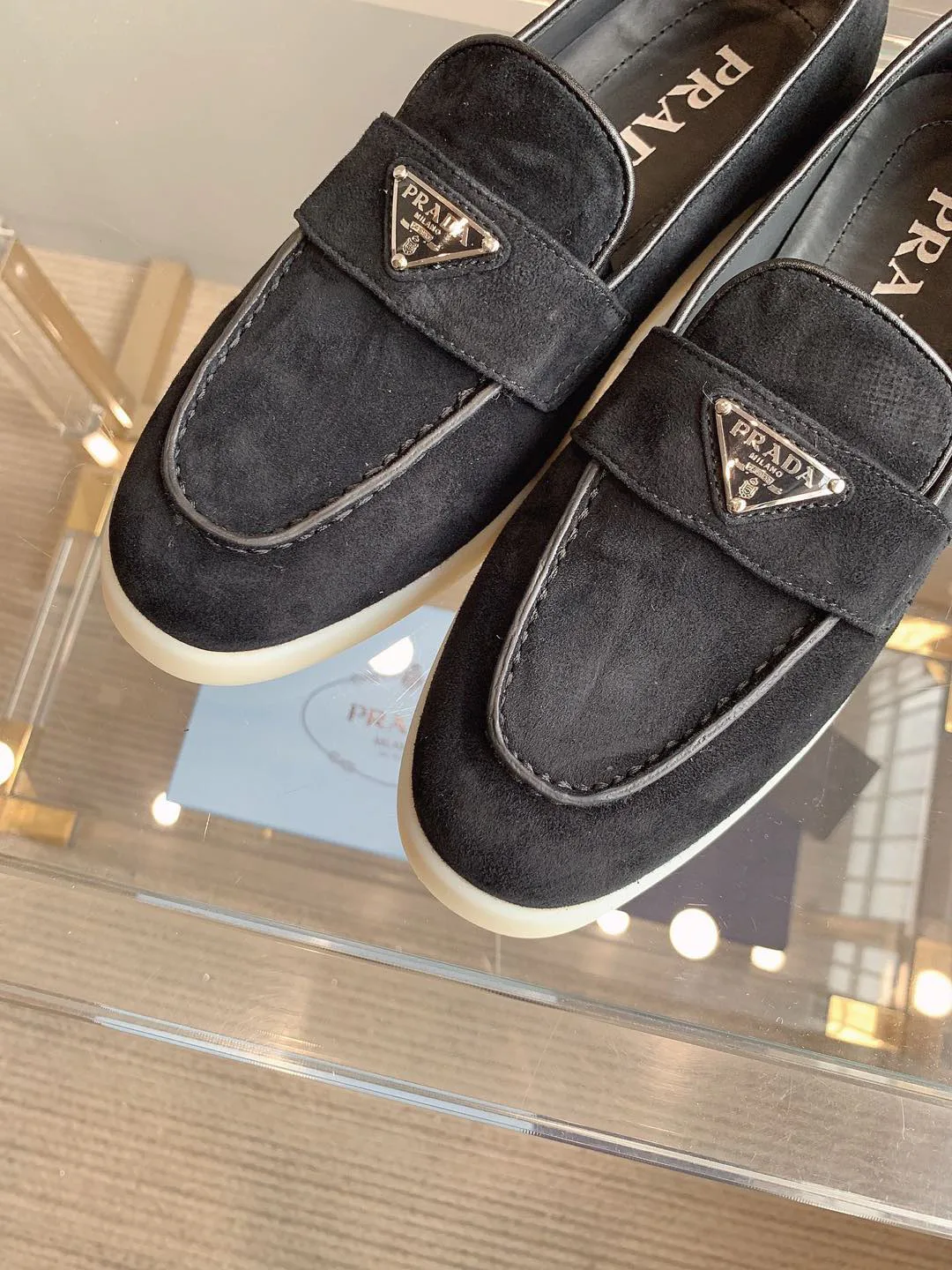 Лоферы Женские Prada 2850