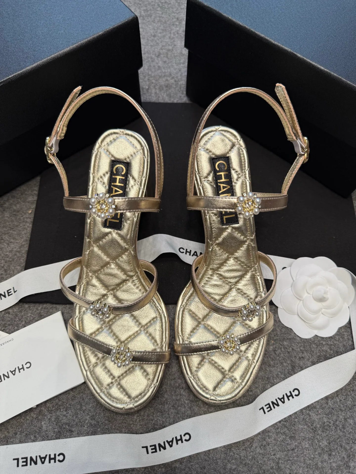 Босоножки Женские Chanel 492103