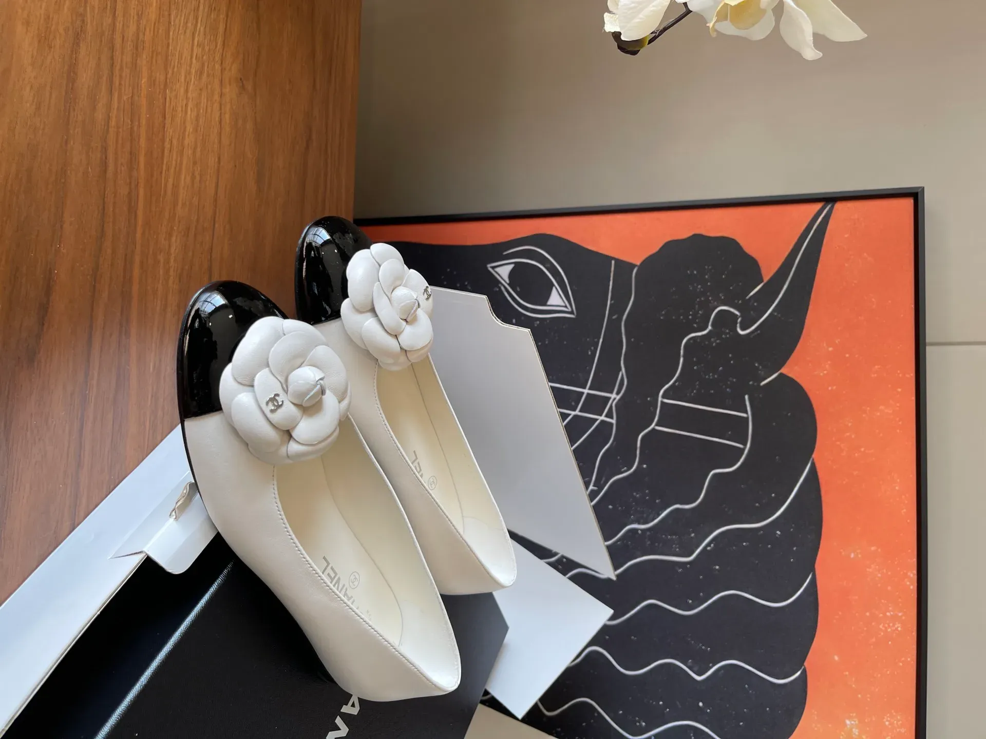 Балетки Женские Chanel 786166