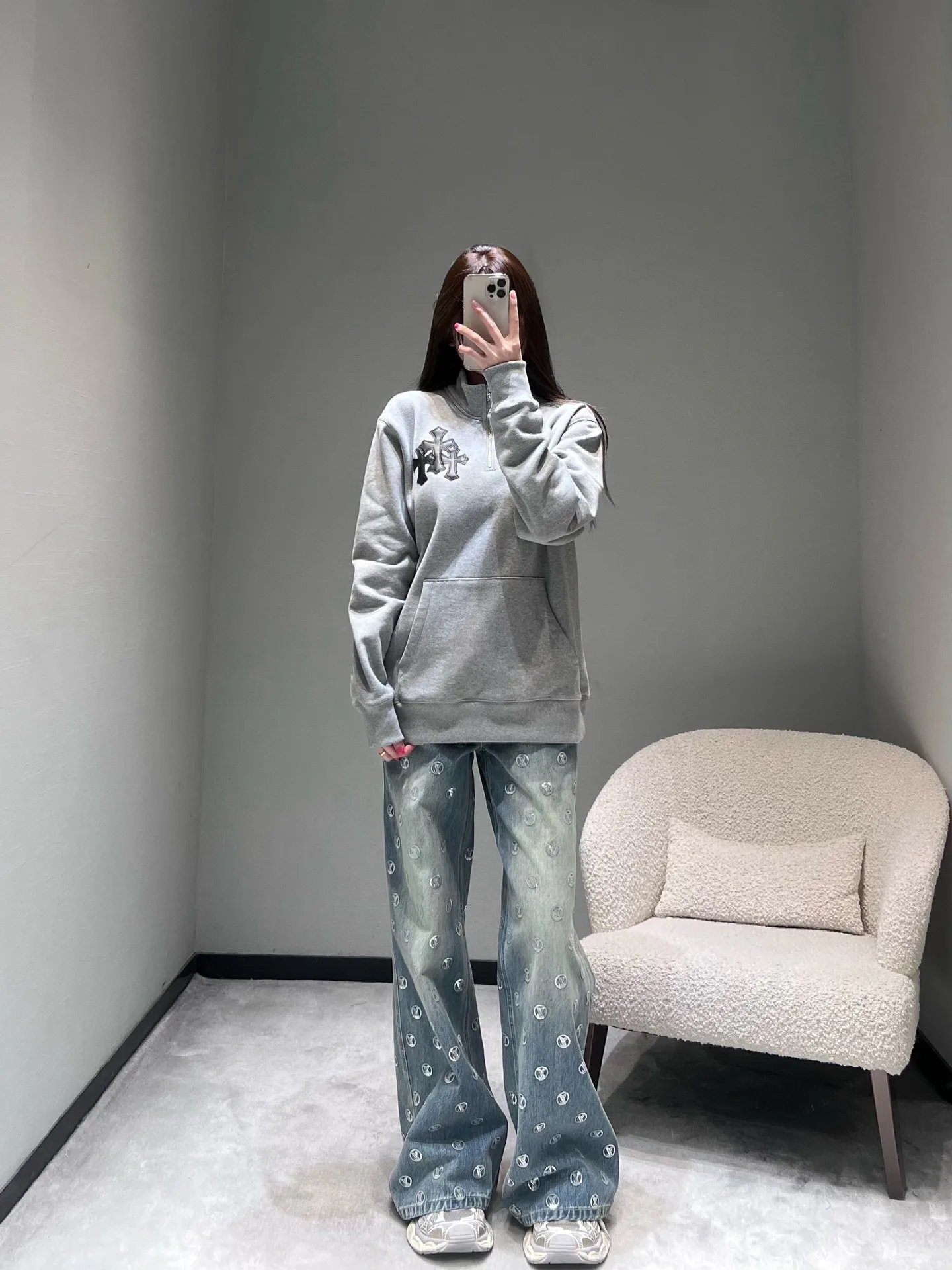 Свитшоты И Худи Женские Chrome Hearts 387727