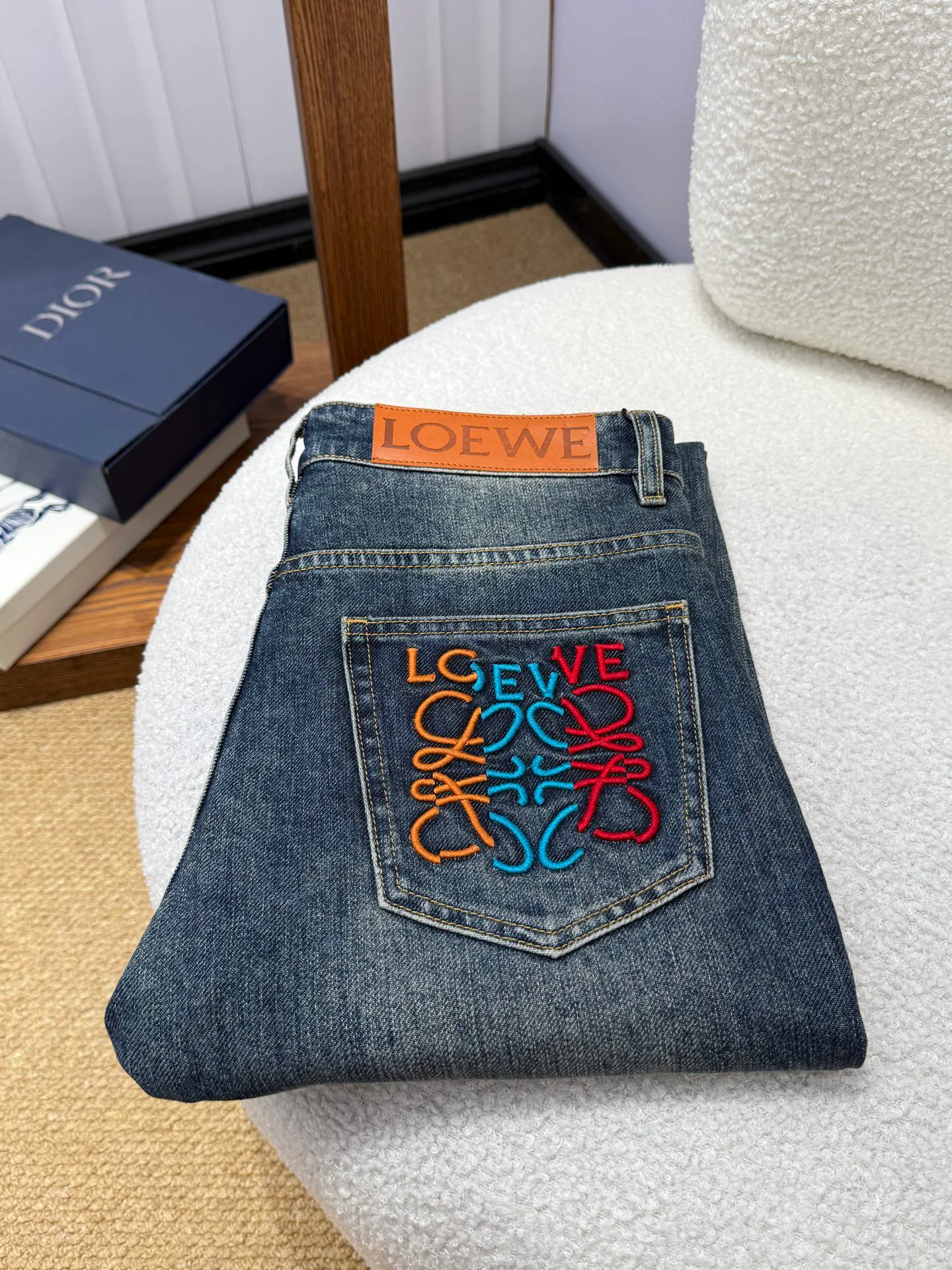 Джинсы Мужские Loewe 18029733