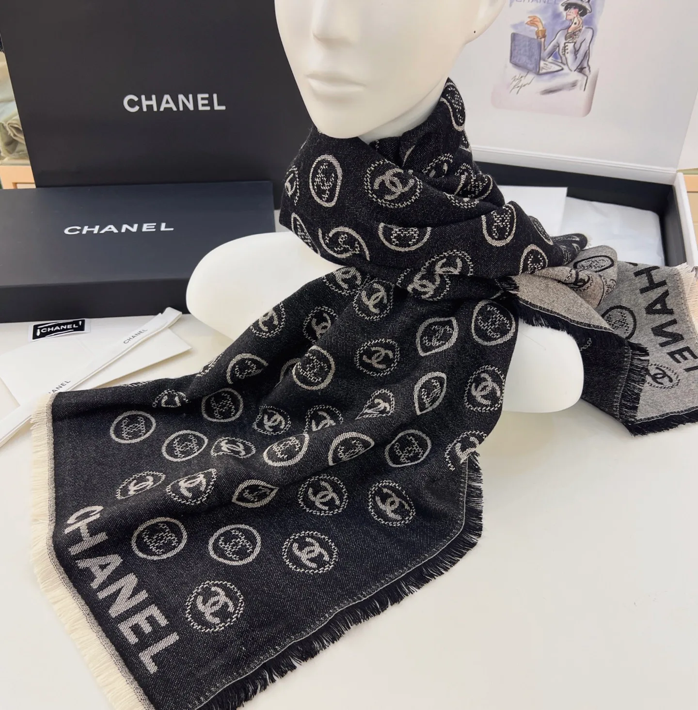 Шарфы Chanel 1016839