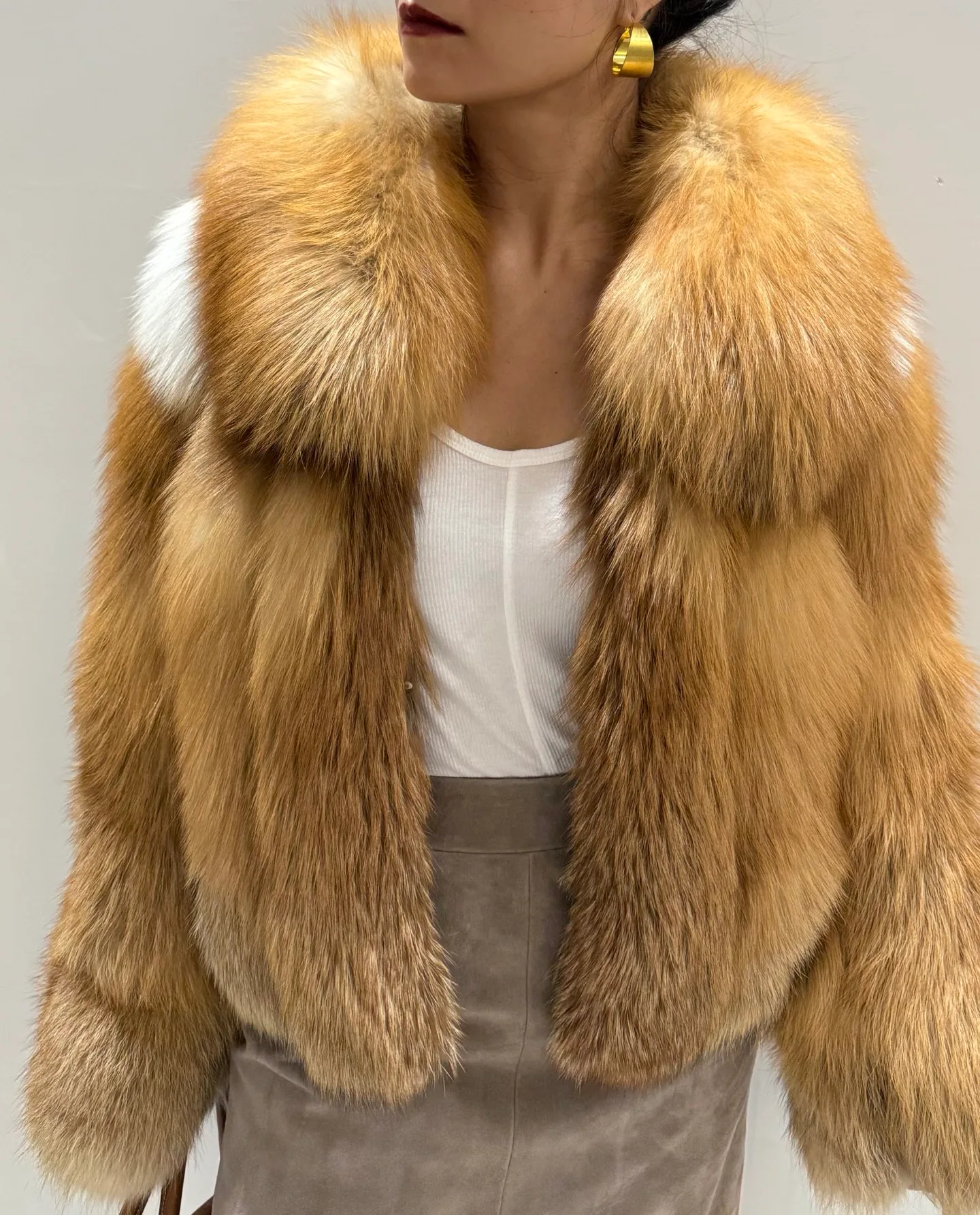 Шубы Женские Saint Laurent 70225