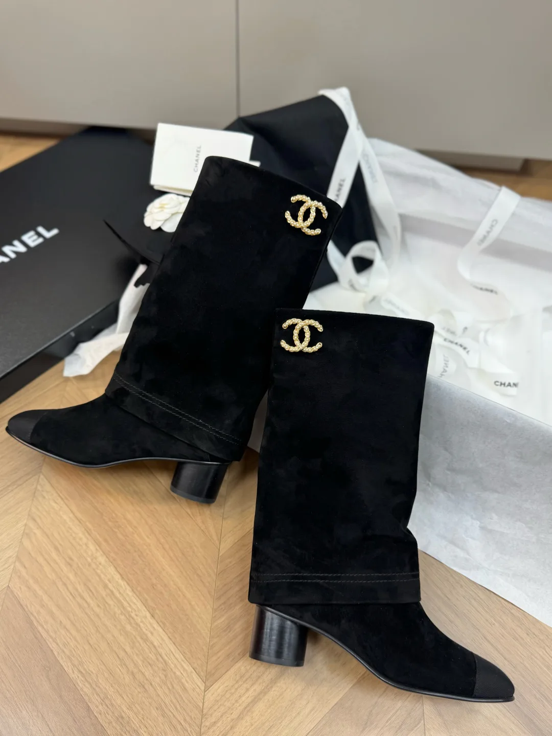 Сапоги Женские Chanel 1371375