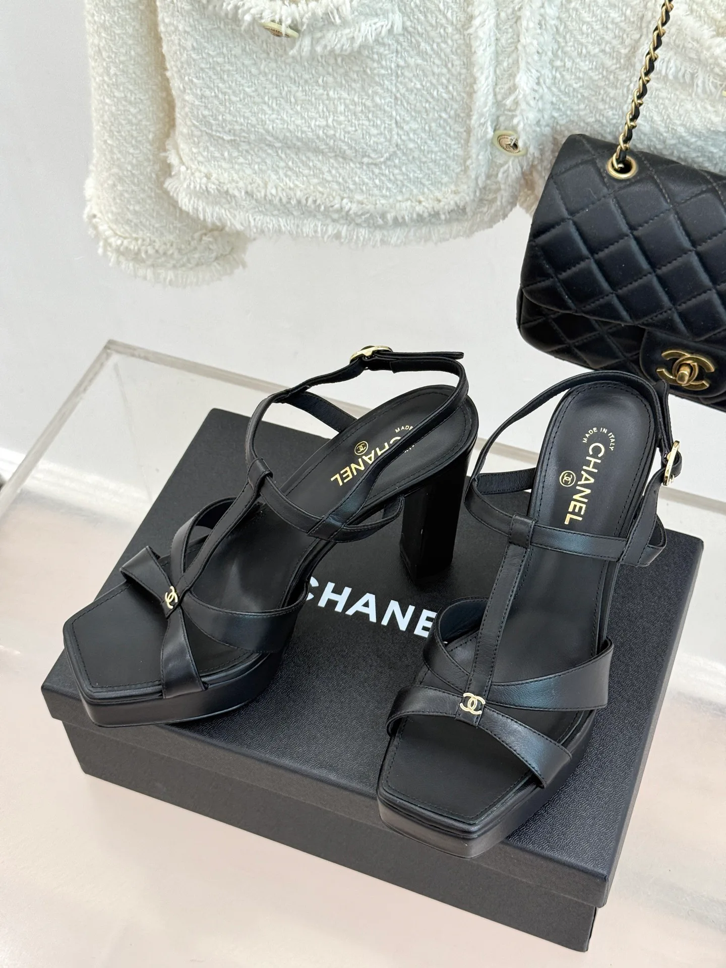 Босоножки Женские Chanel 12958087