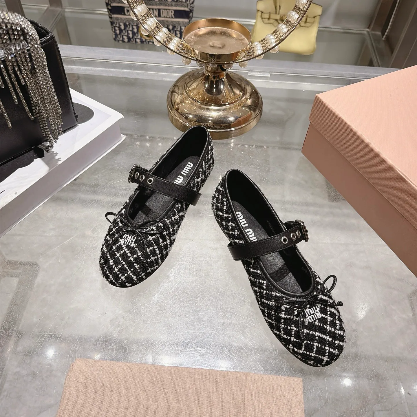 Балетки Женские Miu Miu 19353153