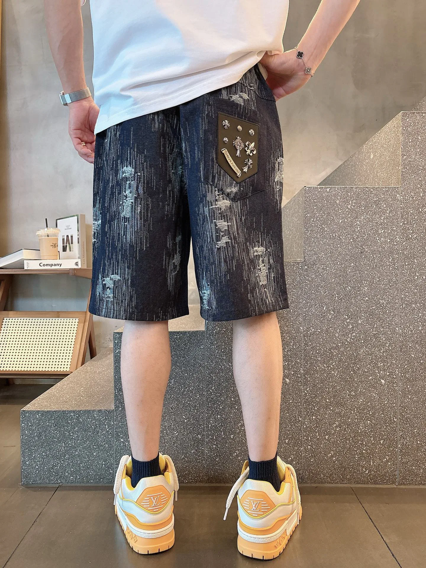 Шорты Мужские Chrome Hearts 13479642
