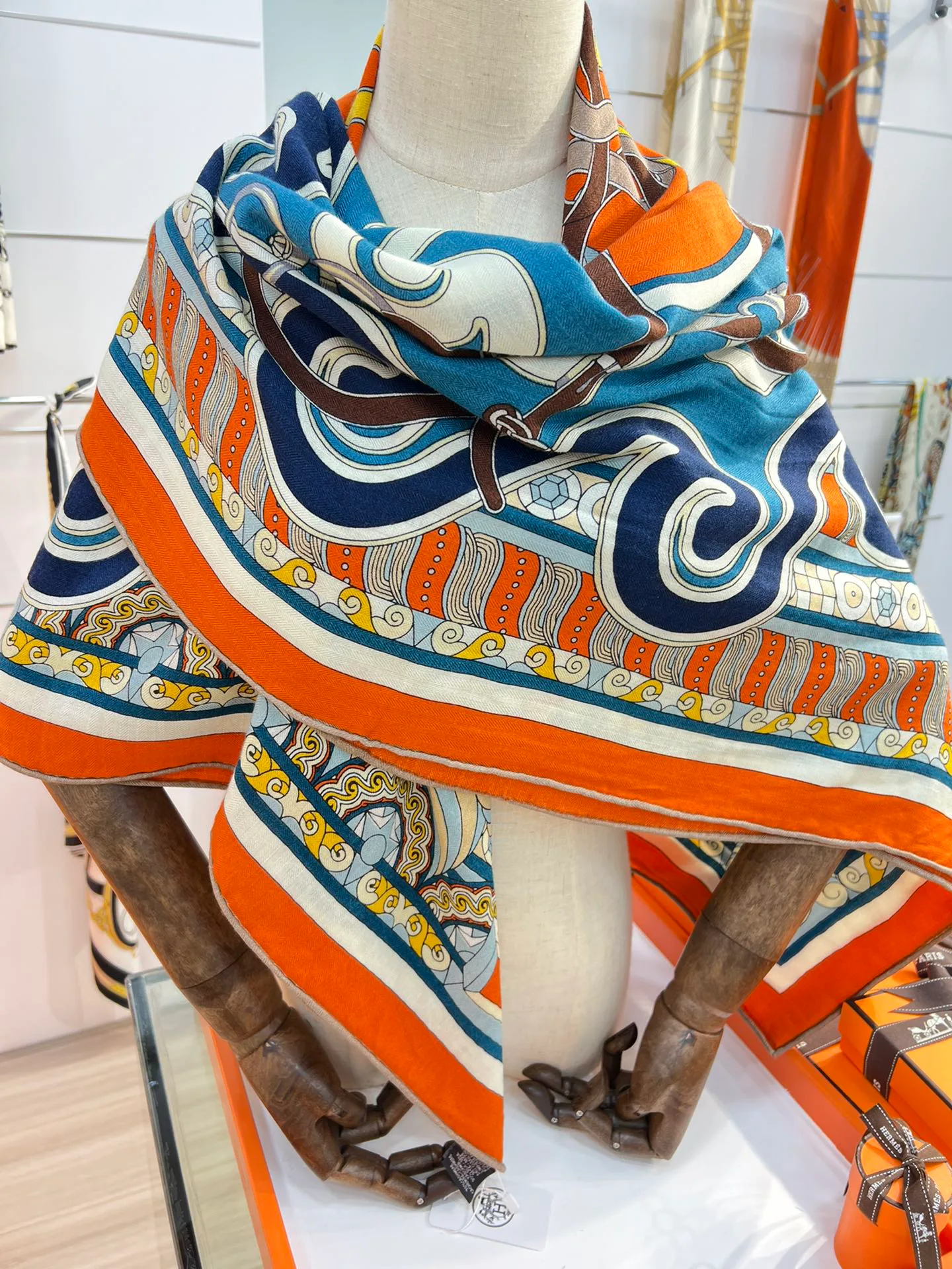 Шарфы Hermes 195083