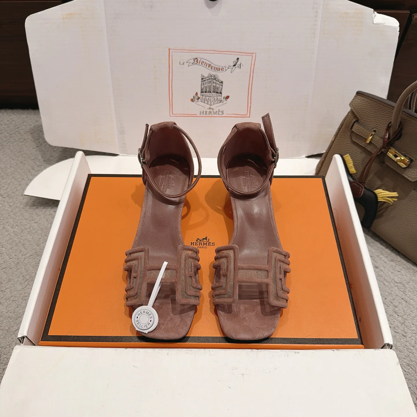 Босоножки Женские Hermes 17787149
