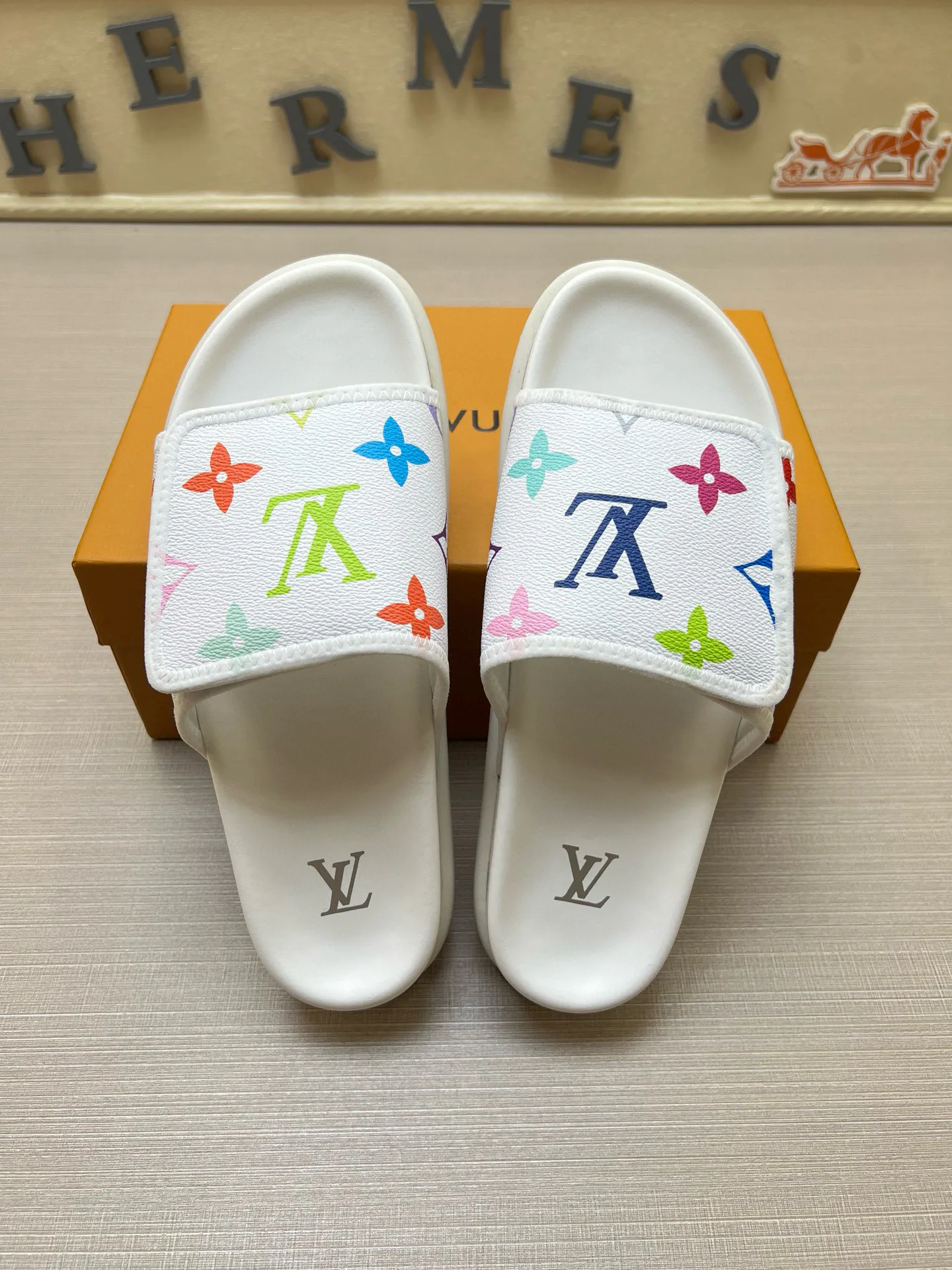 Шлепанцы Мужские Louis Vuitton 1789277