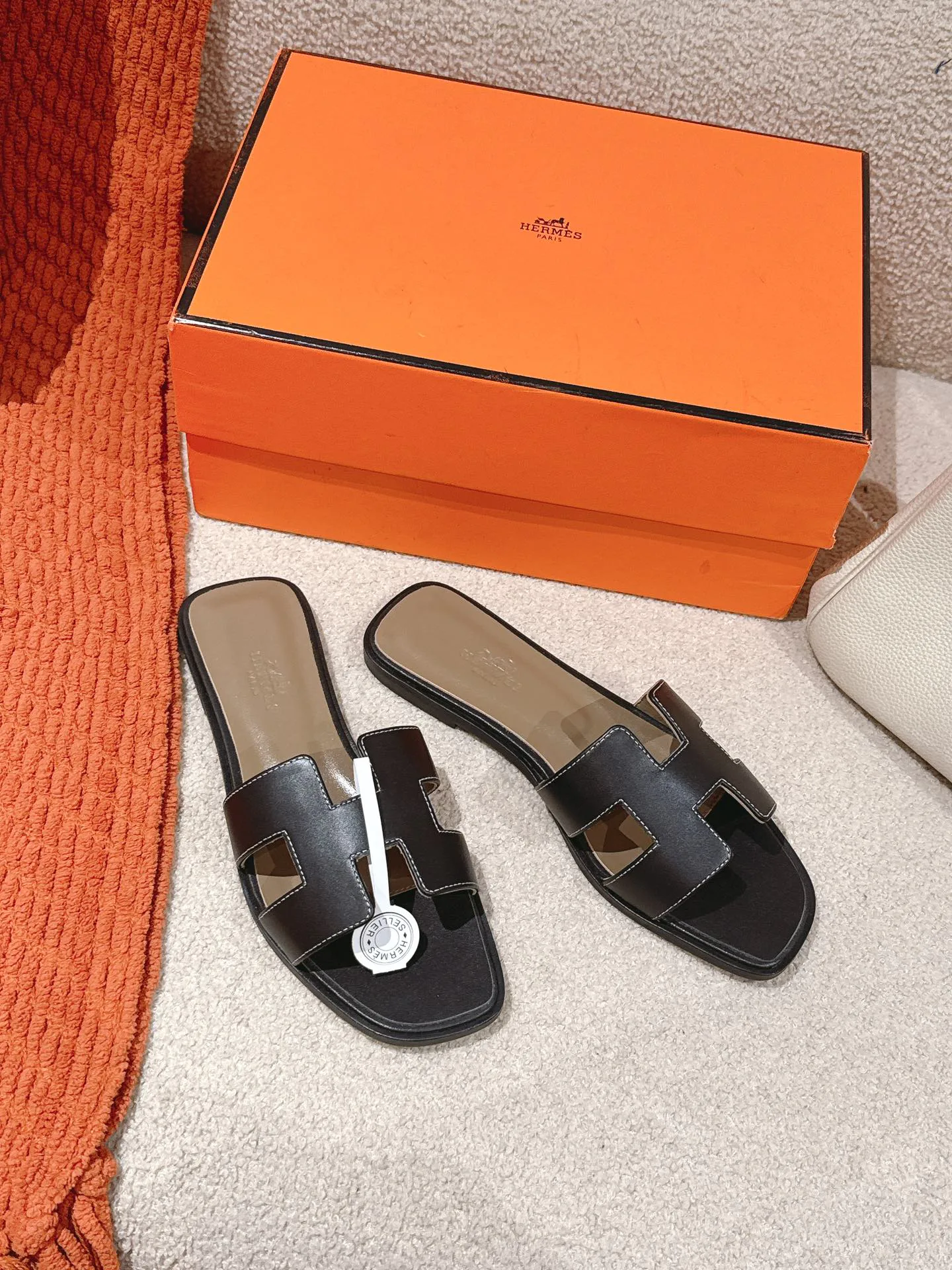 Шлепанцы Женские Hermes 34258