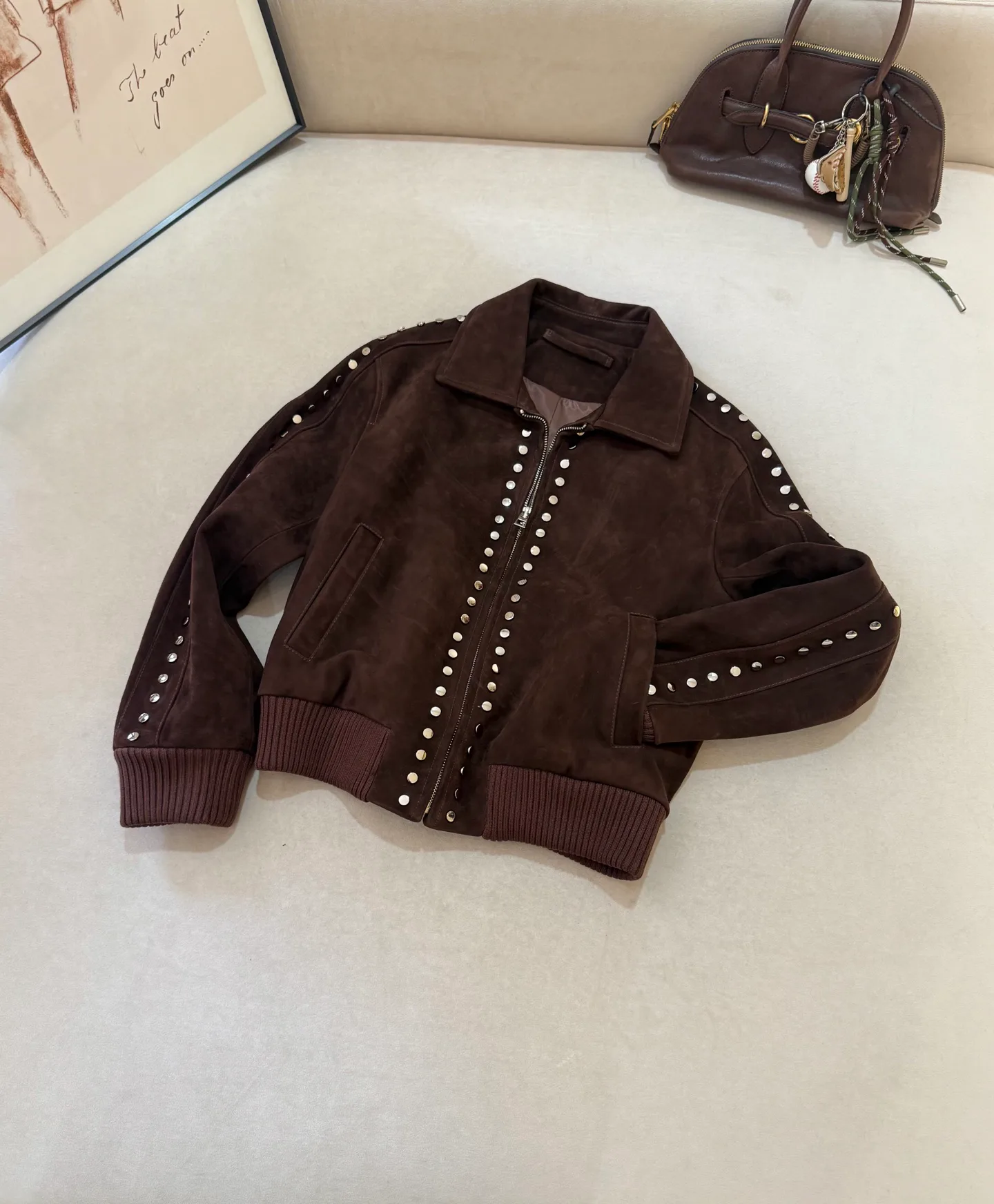 Кожаные Куртки И Дублёнки Женские Loewe 18413465
