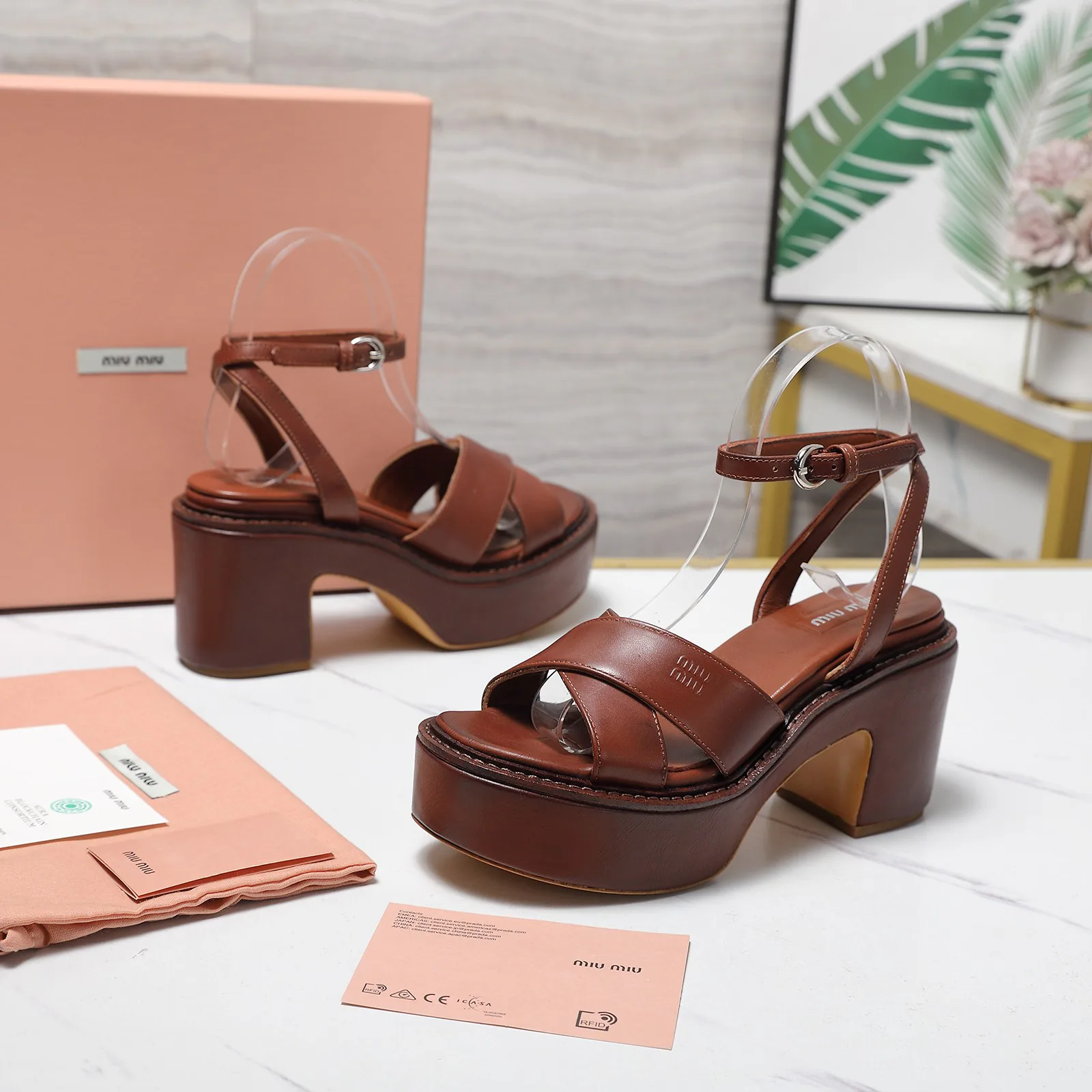 Босоножки Женские Miu Miu 11416333