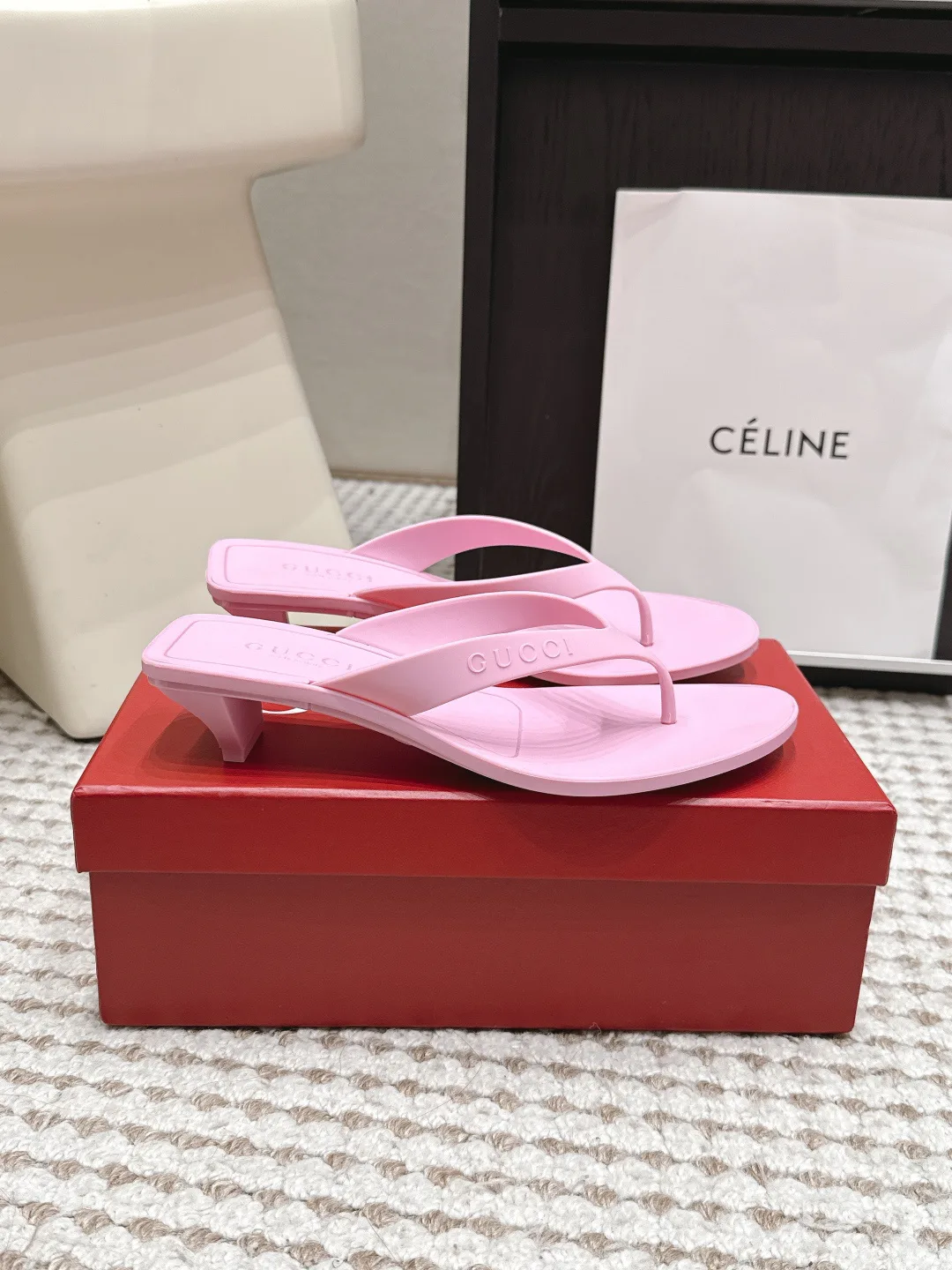 Шлепанцы Женские Gucci 17657676
