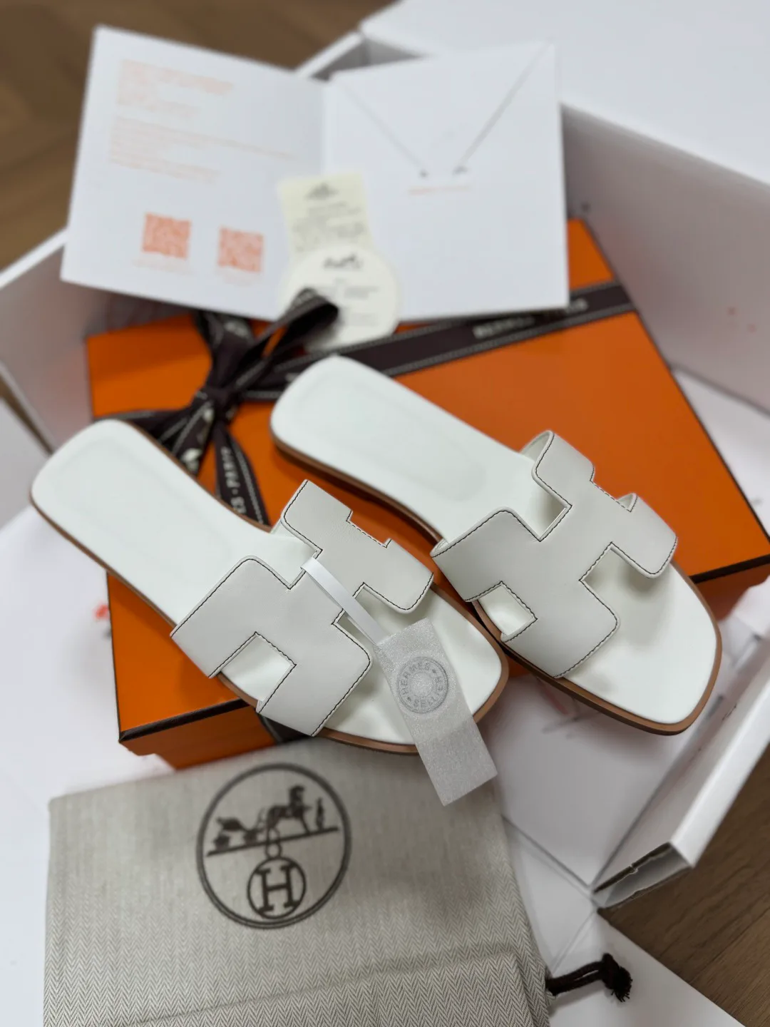 Шлепанцы Женские Hermes 1727217