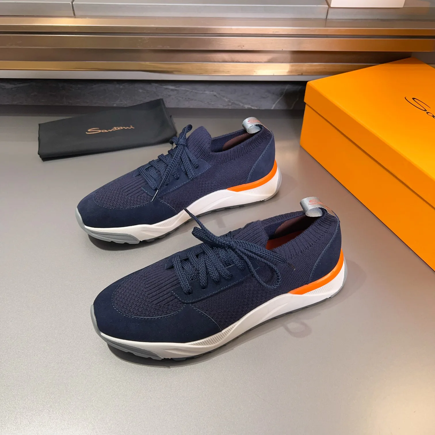 Кроссовки Мужские Santoni 982823