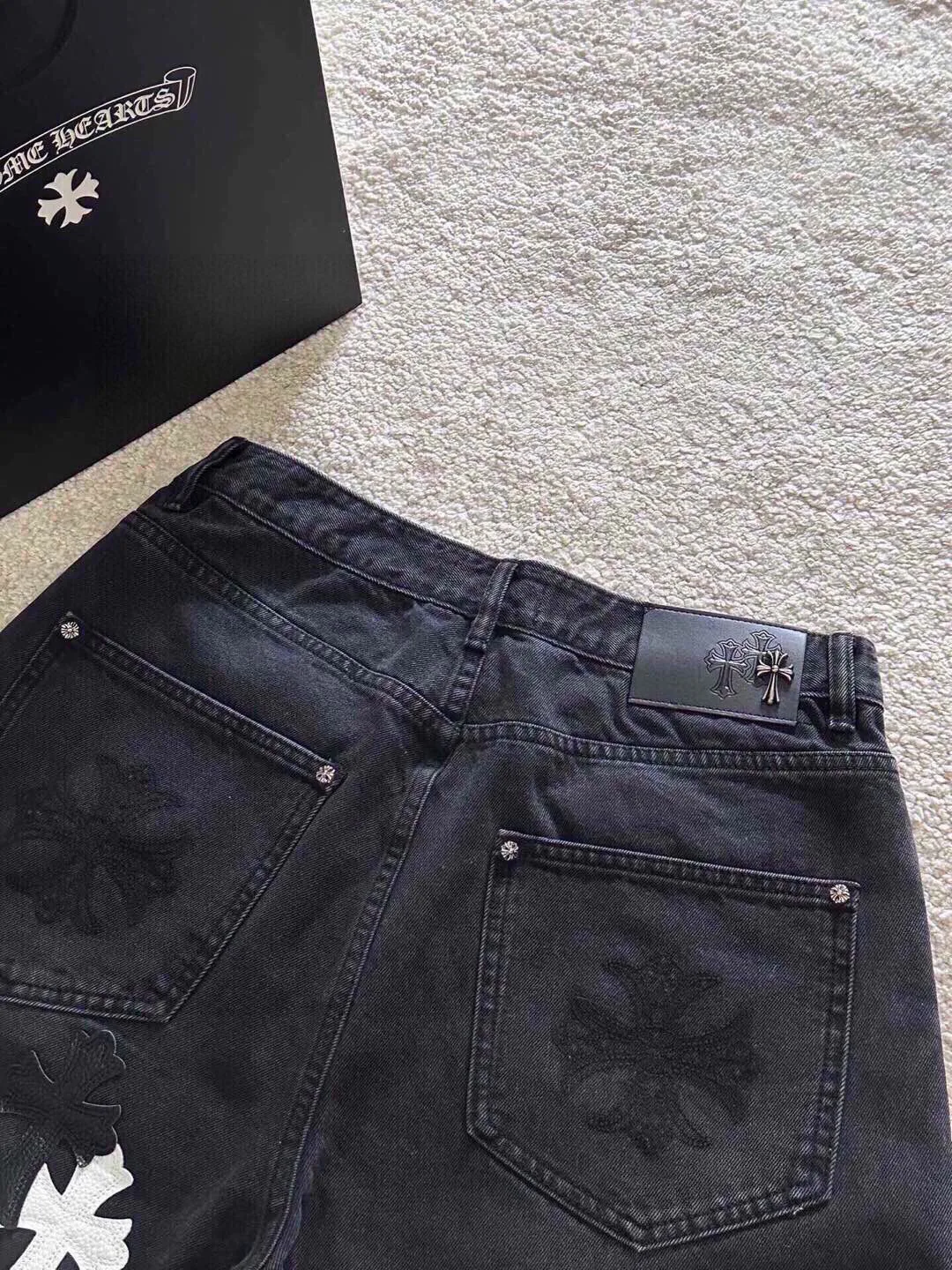 Джинсы Мужские Chrome Hearts 928692