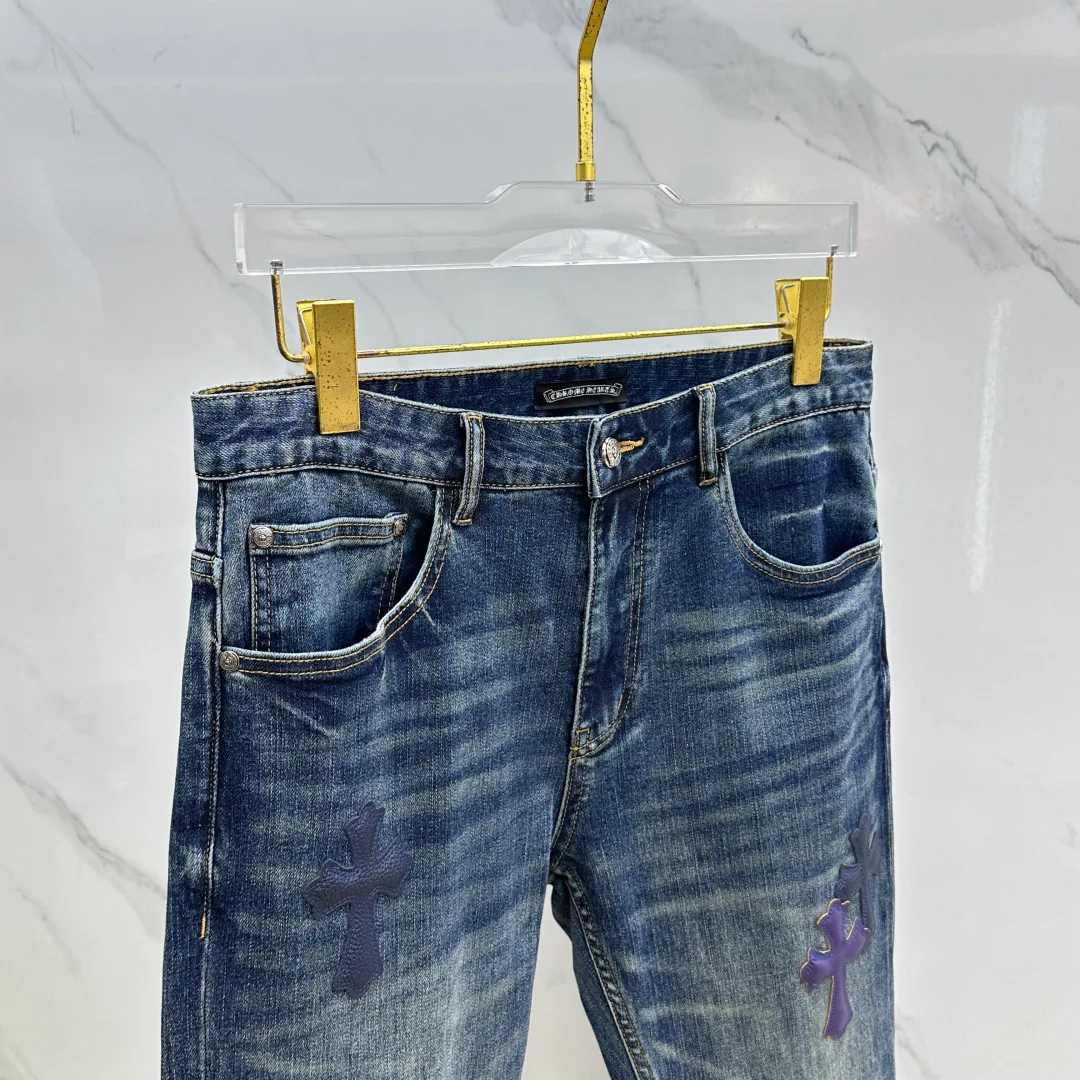 Джинсы Мужские Chrome Hearts 18596900