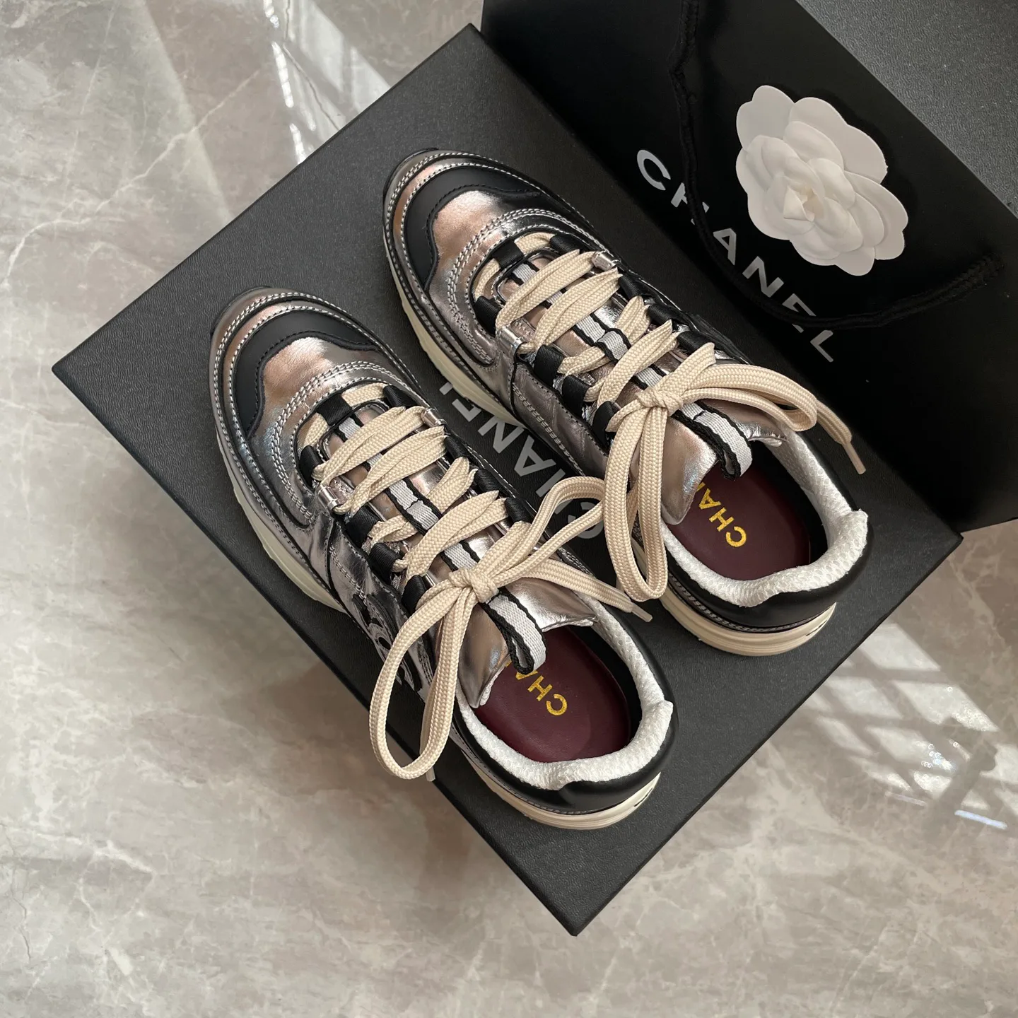 Кроссовки Женские Chanel 18850866