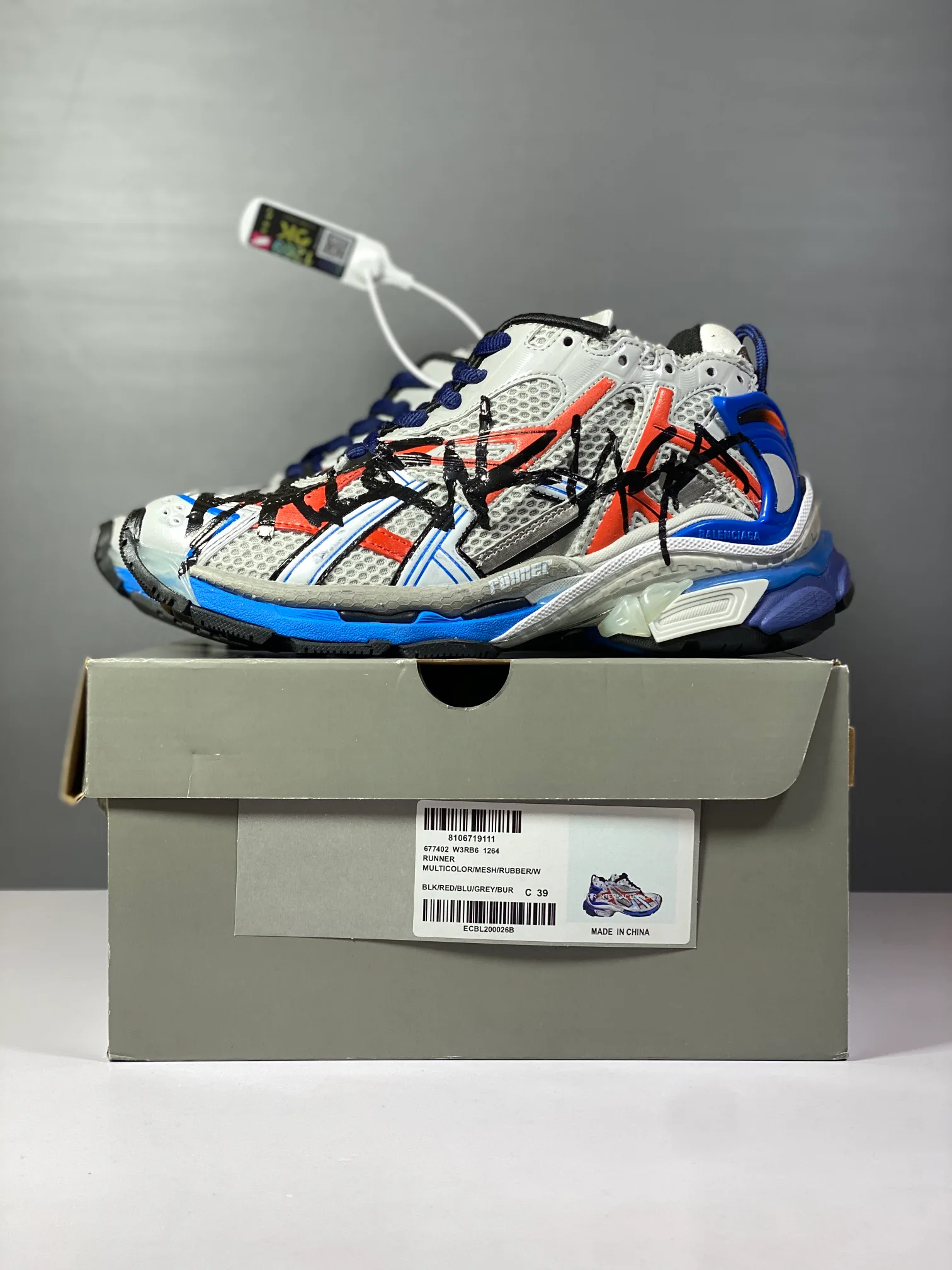 Кроссовки Женские Balenciaga 466929