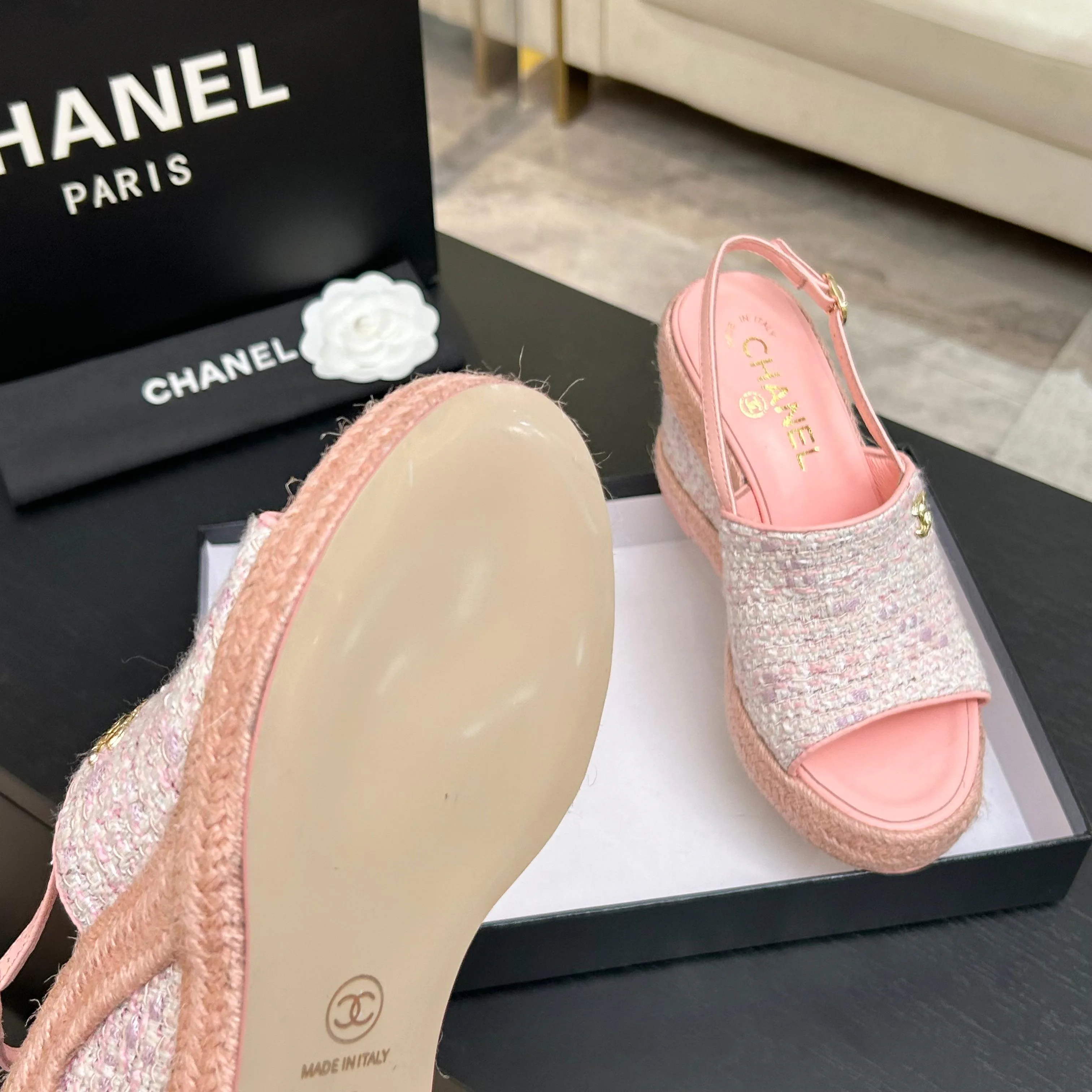 Босоножки Женские Chanel 13224763
