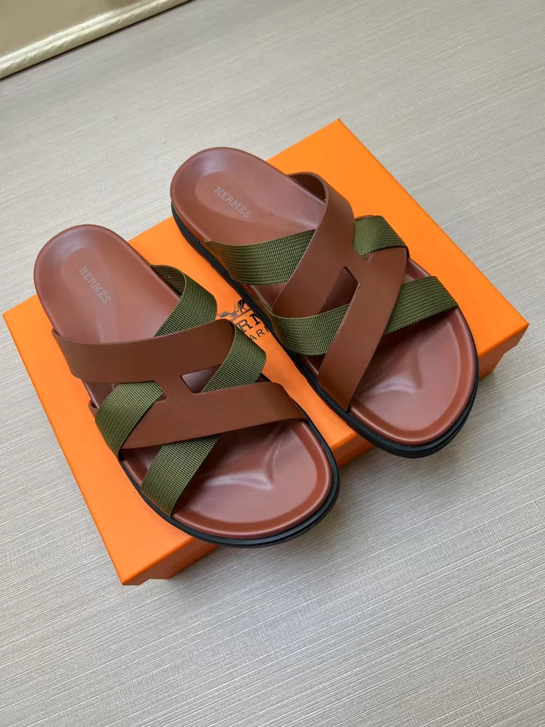 Шлепанцы Мужские Hermes 33464