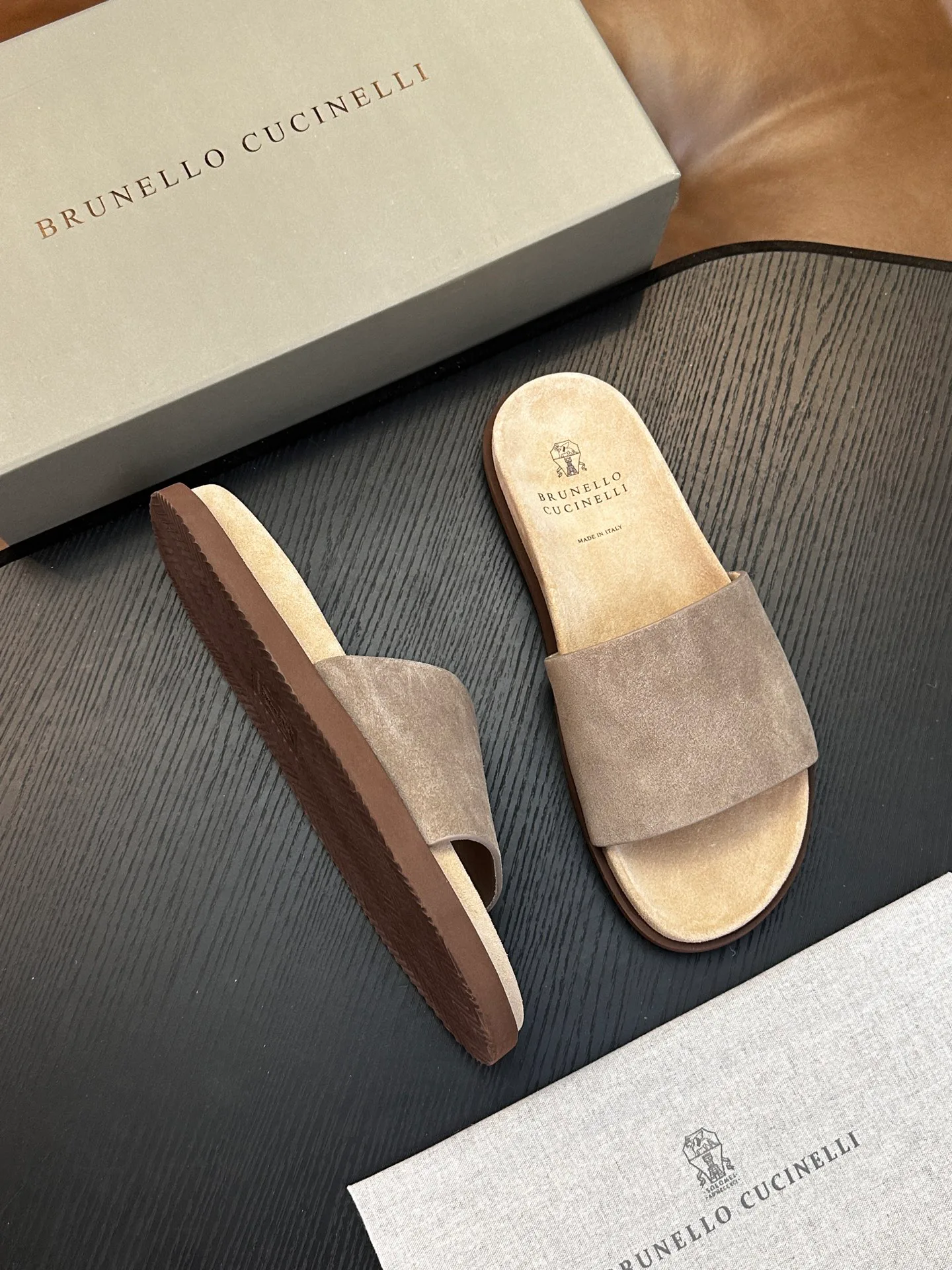 Тапочки Мужские Brunello Cucinelli 14548943