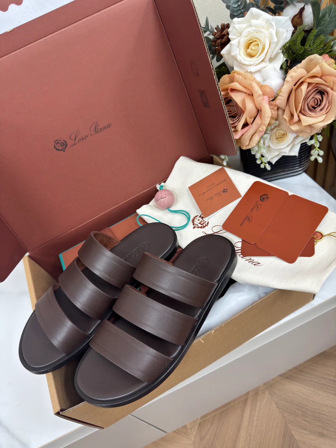 Сандалии Мужские Loro Piana 18101587