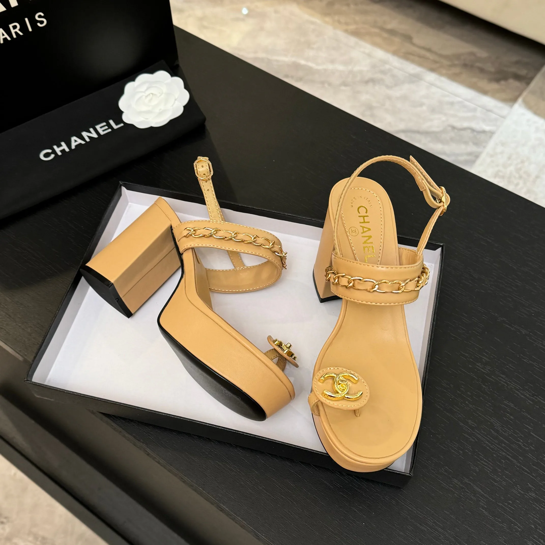 Босоножки Женские Chanel 47270