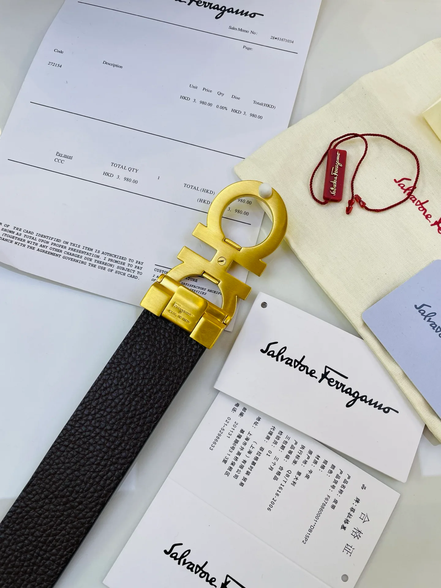 Ремни Salvatore Ferragamo 76773